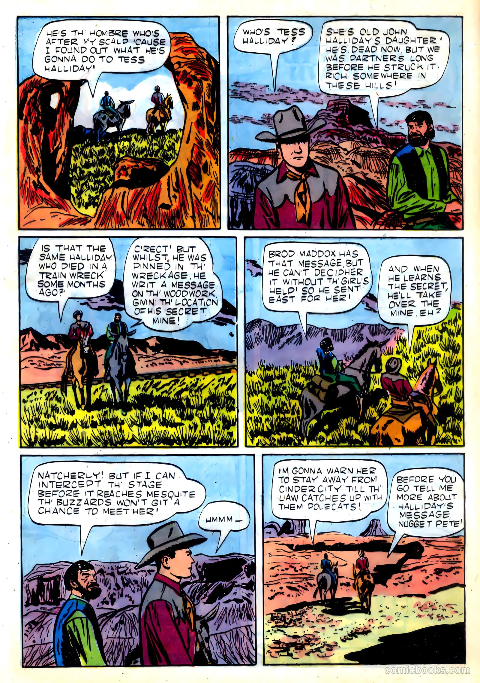 Johnny Mack Brown #2 — page 36 of 52