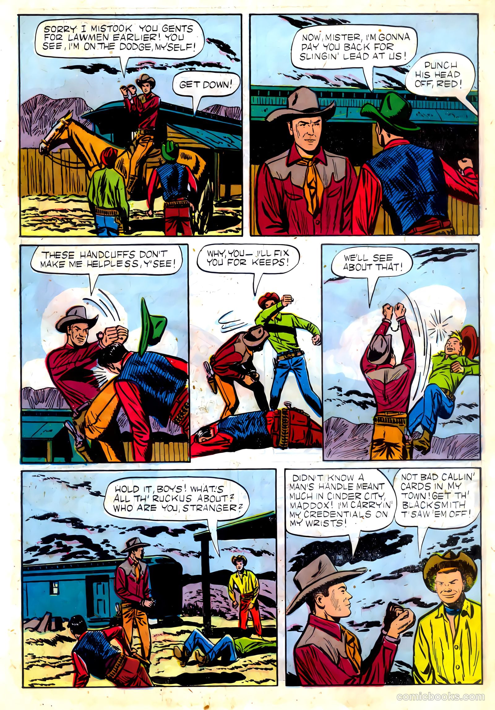 Johnny Mack Brown #2 — page 38 of 52