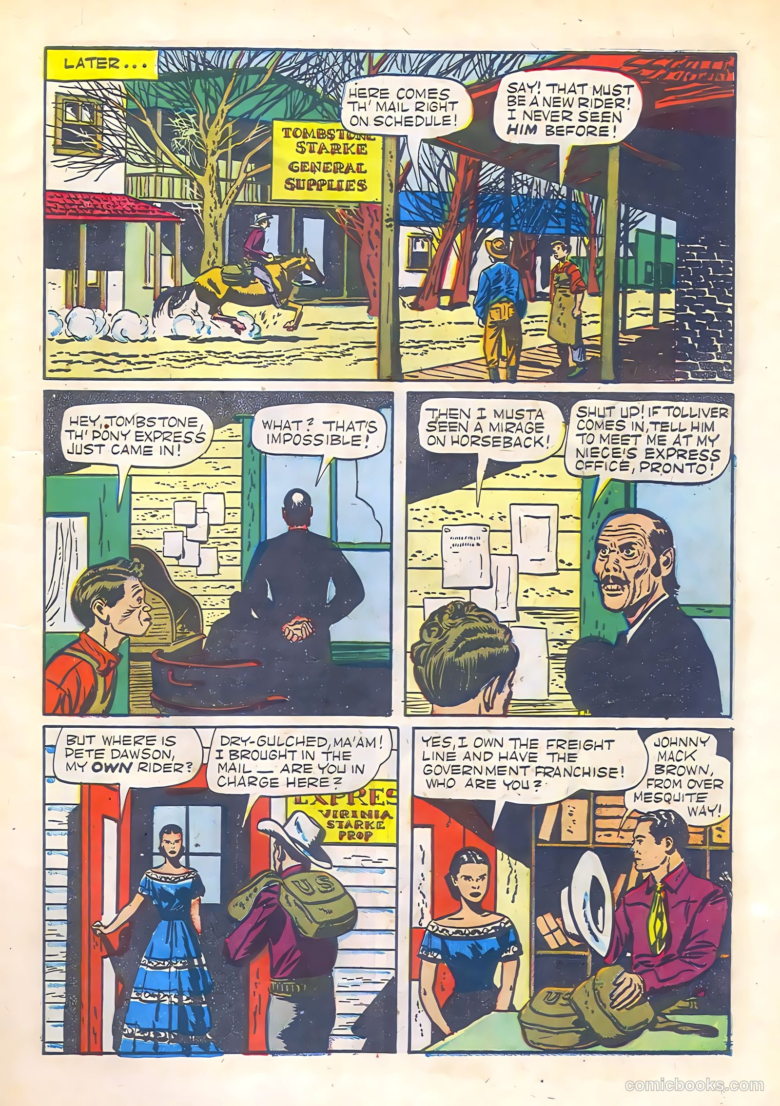 Johnny Mack Brown #3 — page 5 of 52