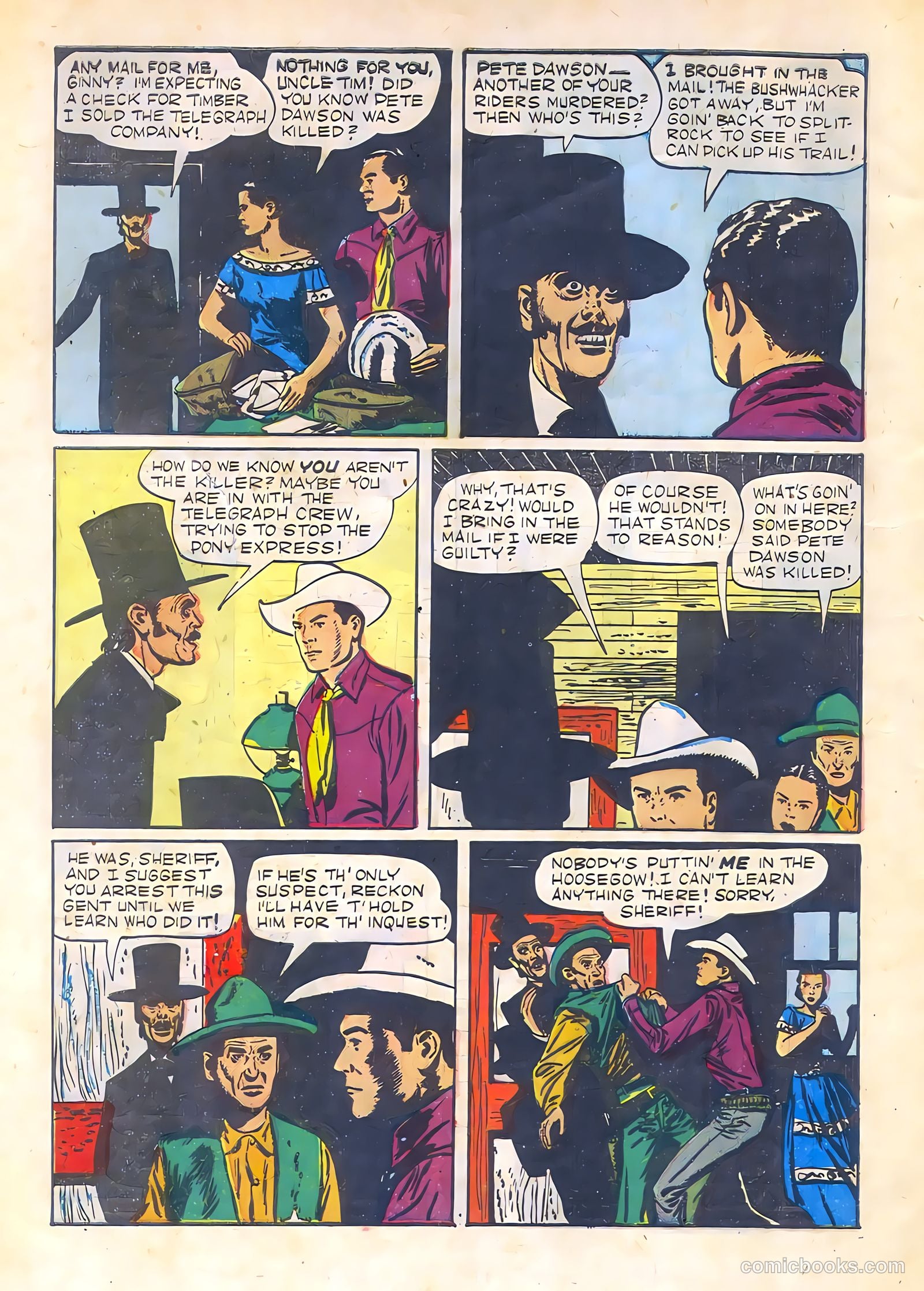 Johnny Mack Brown #3 — page 6 of 52