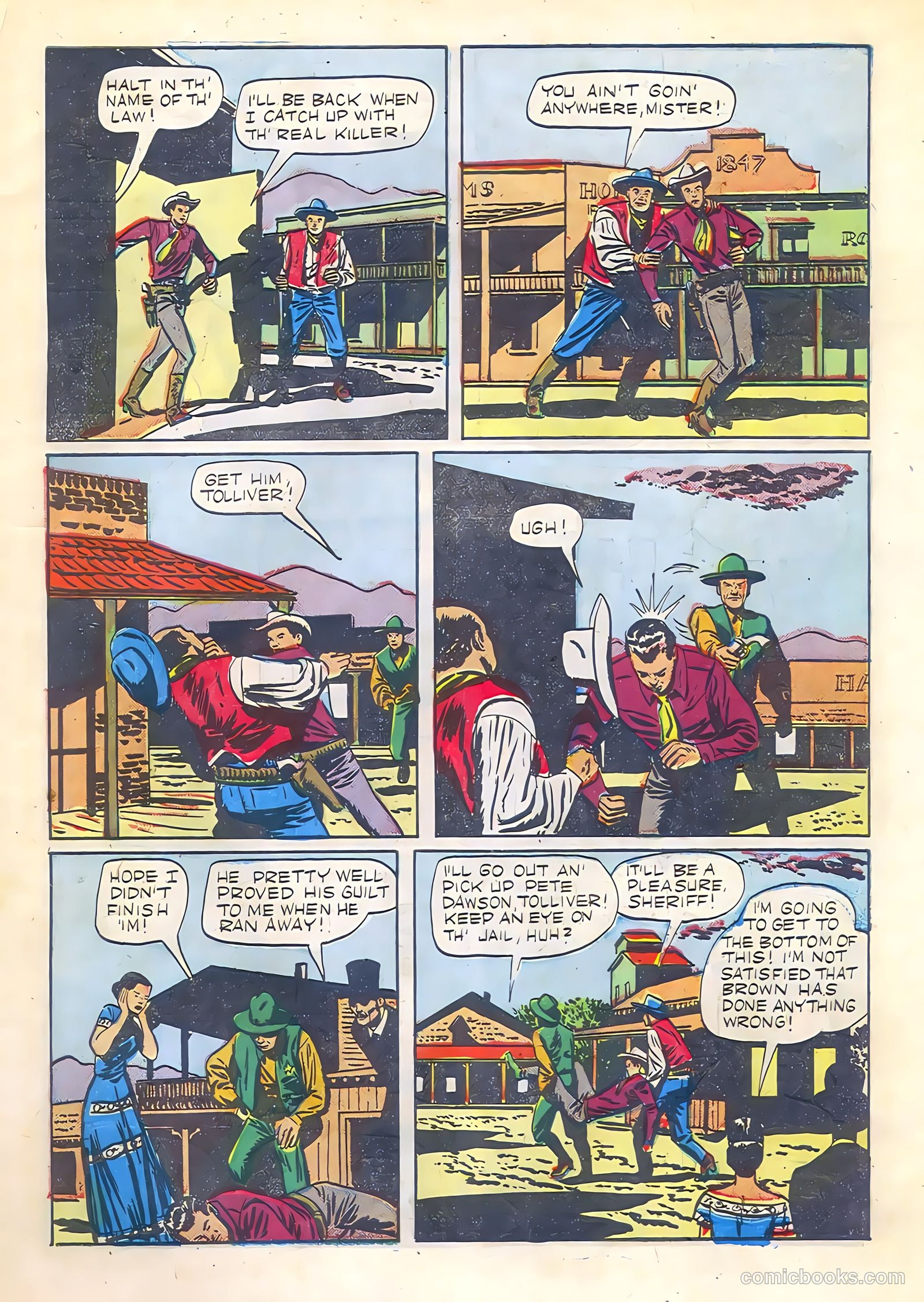 Johnny Mack Brown #3 — page 7 of 52