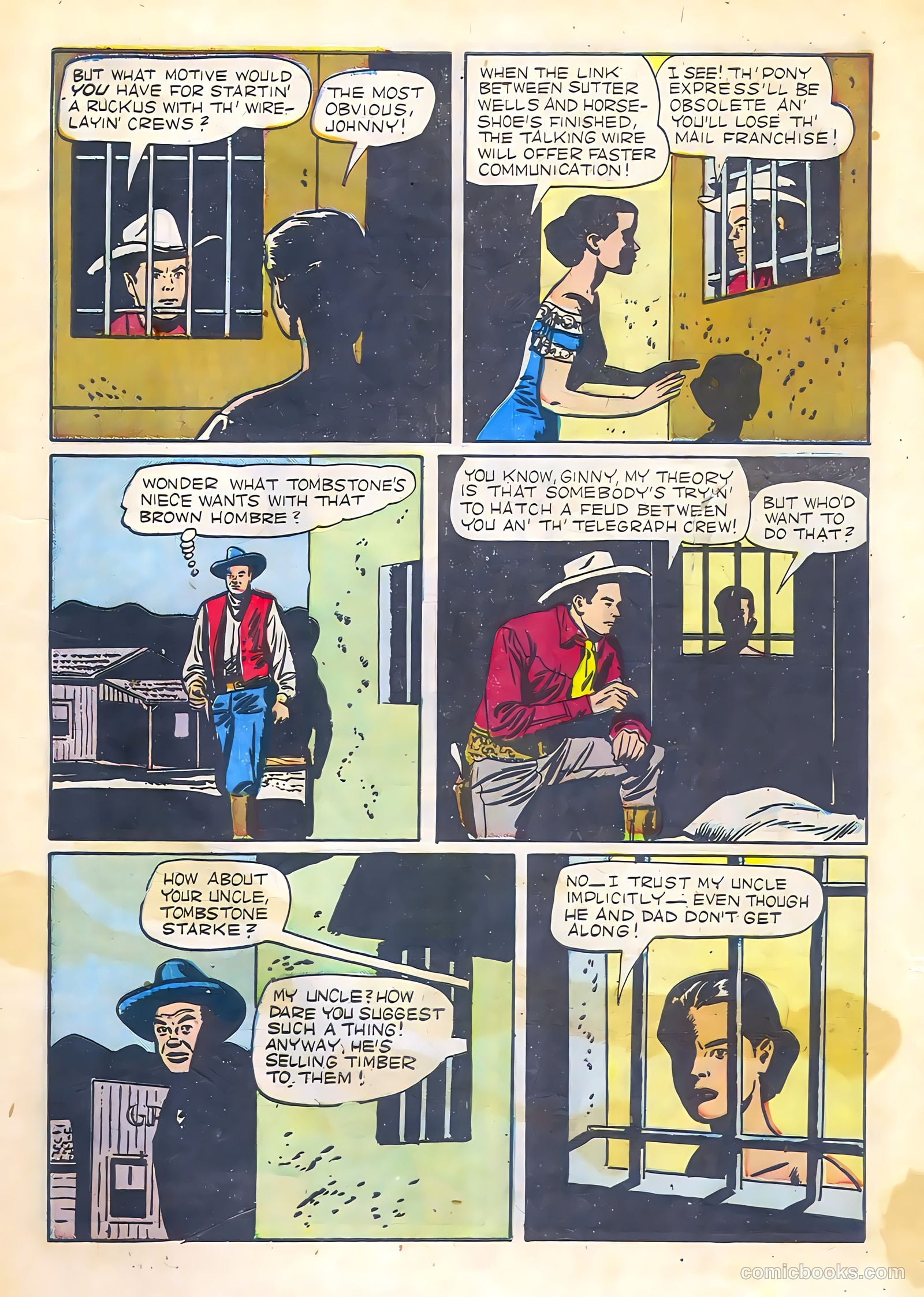 Johnny Mack Brown #3 — page 9 of 52