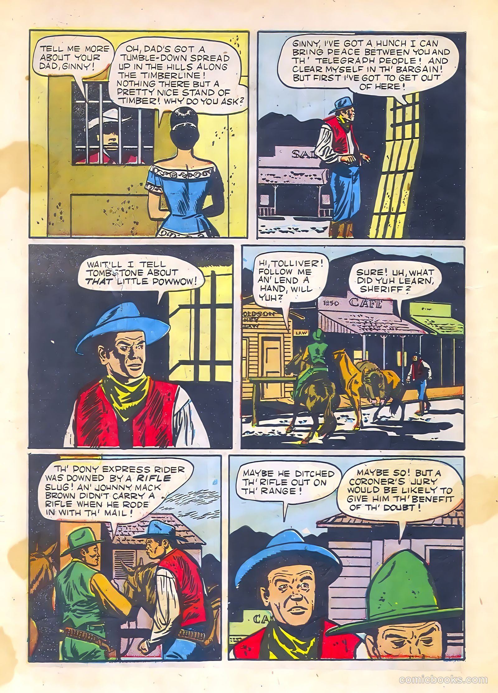 Johnny Mack Brown #3 — page 10 of 52