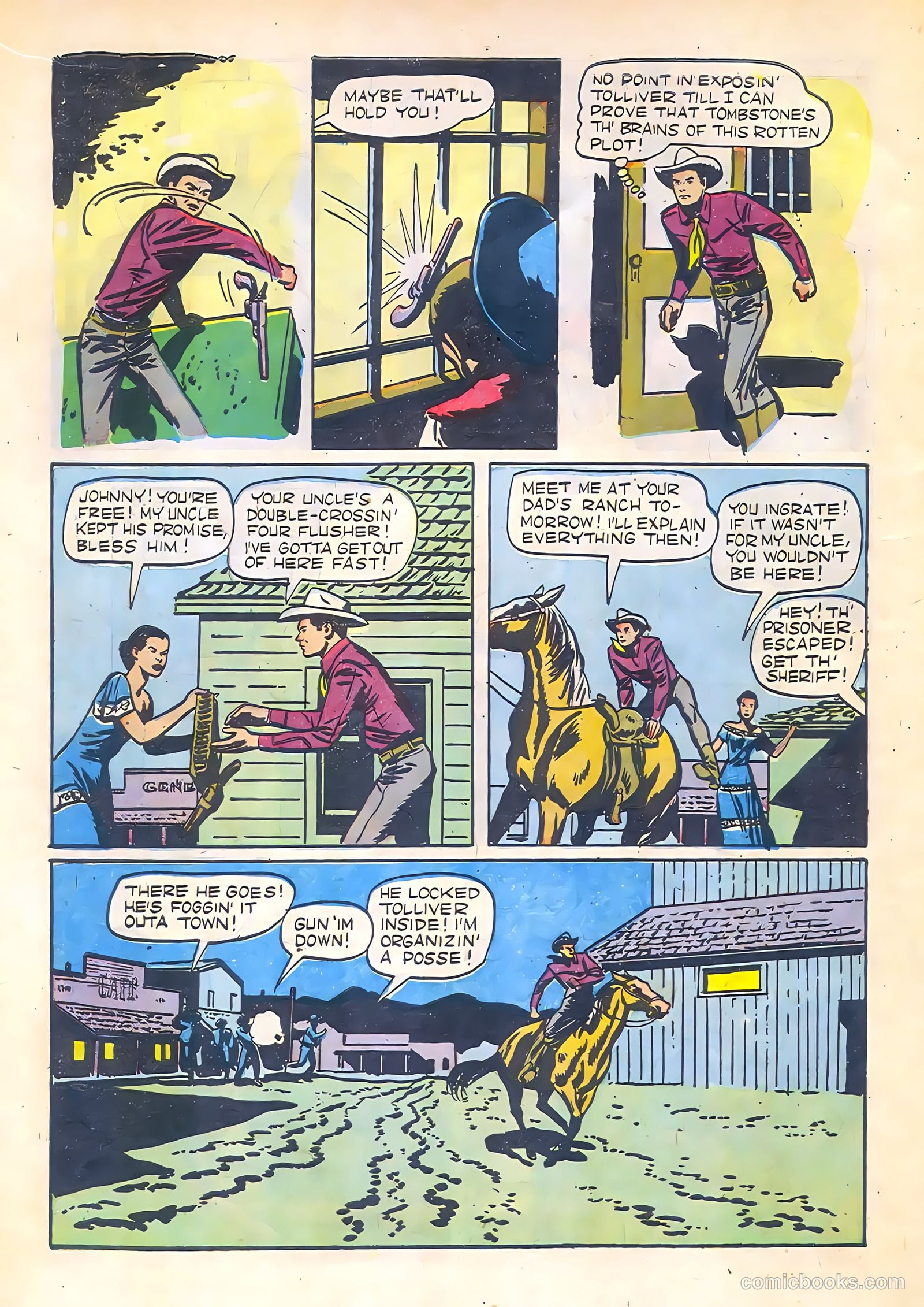 Johnny Mack Brown #3 — page 14 of 52