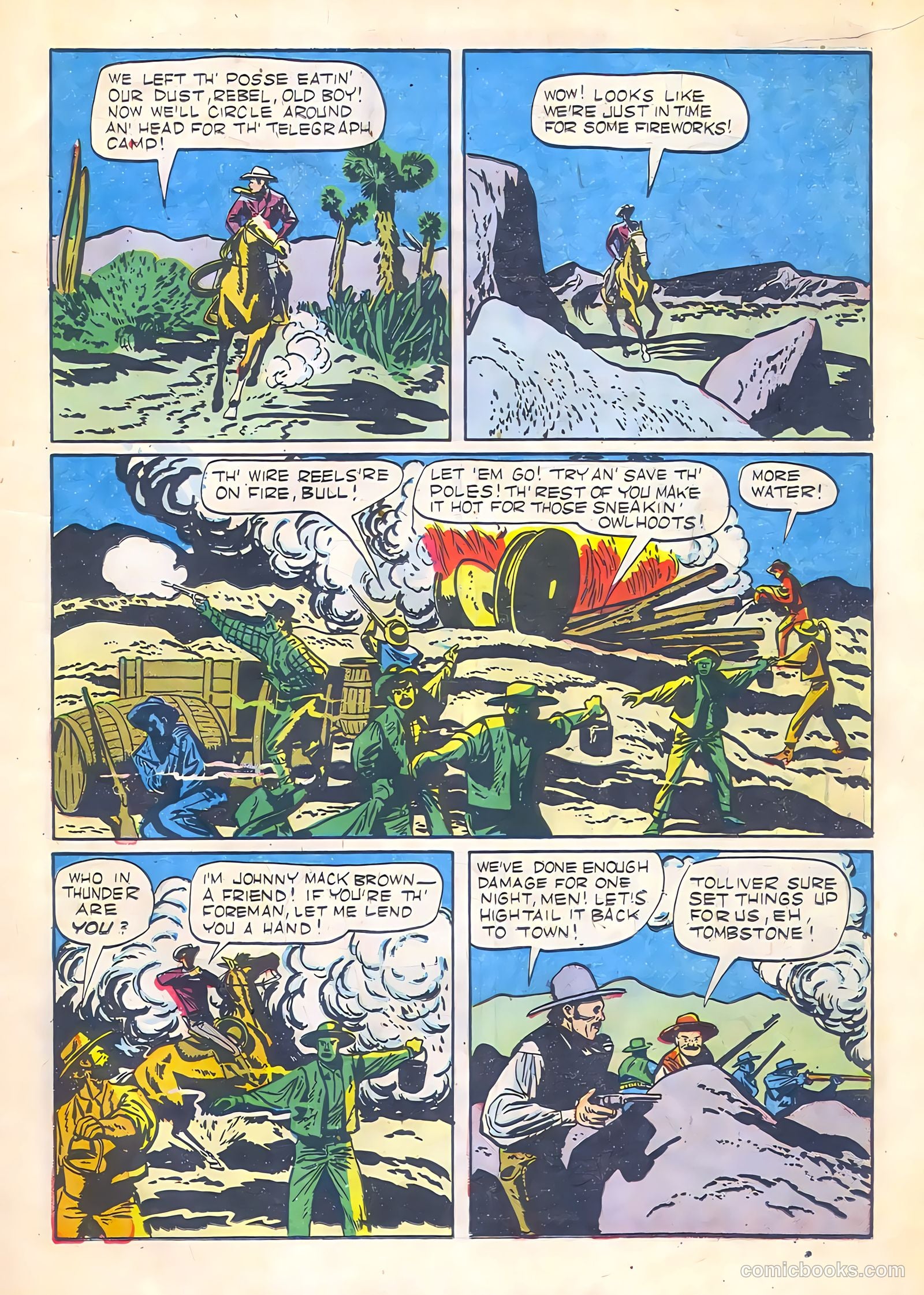Johnny Mack Brown #3 — page 15 of 52