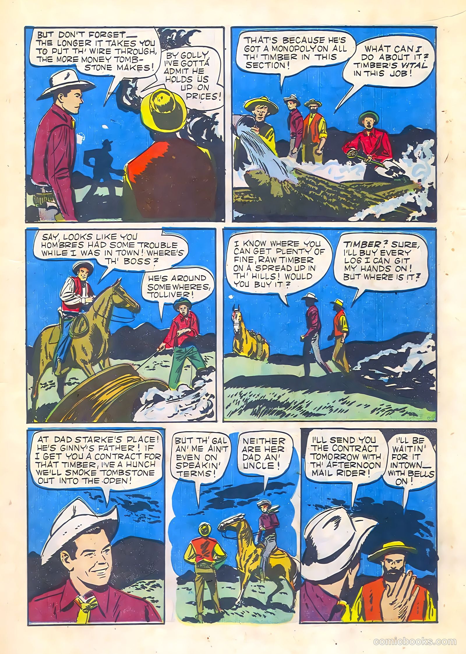 Johnny Mack Brown #3 — page 17 of 52