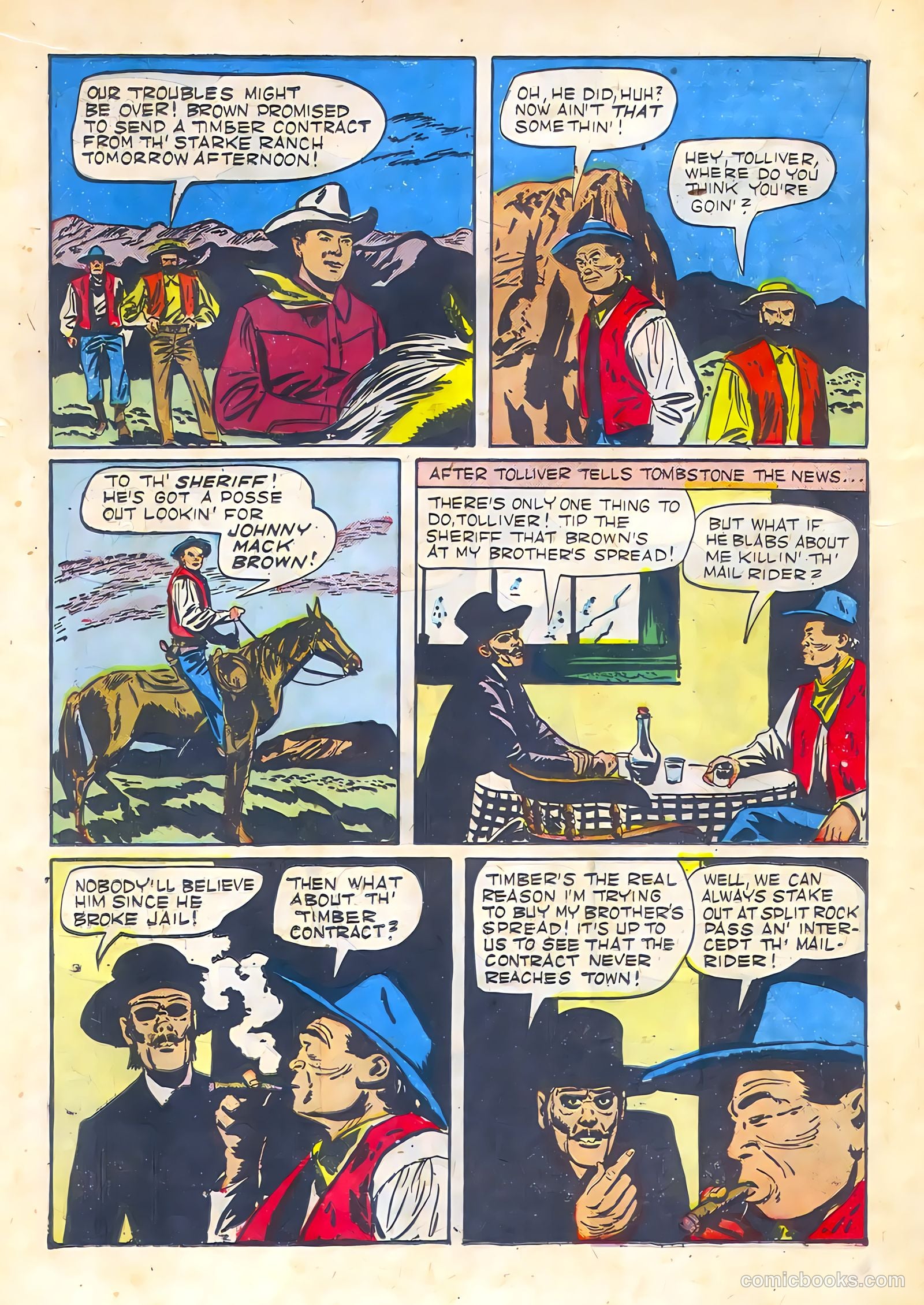 Johnny Mack Brown #3 — page 18 of 52