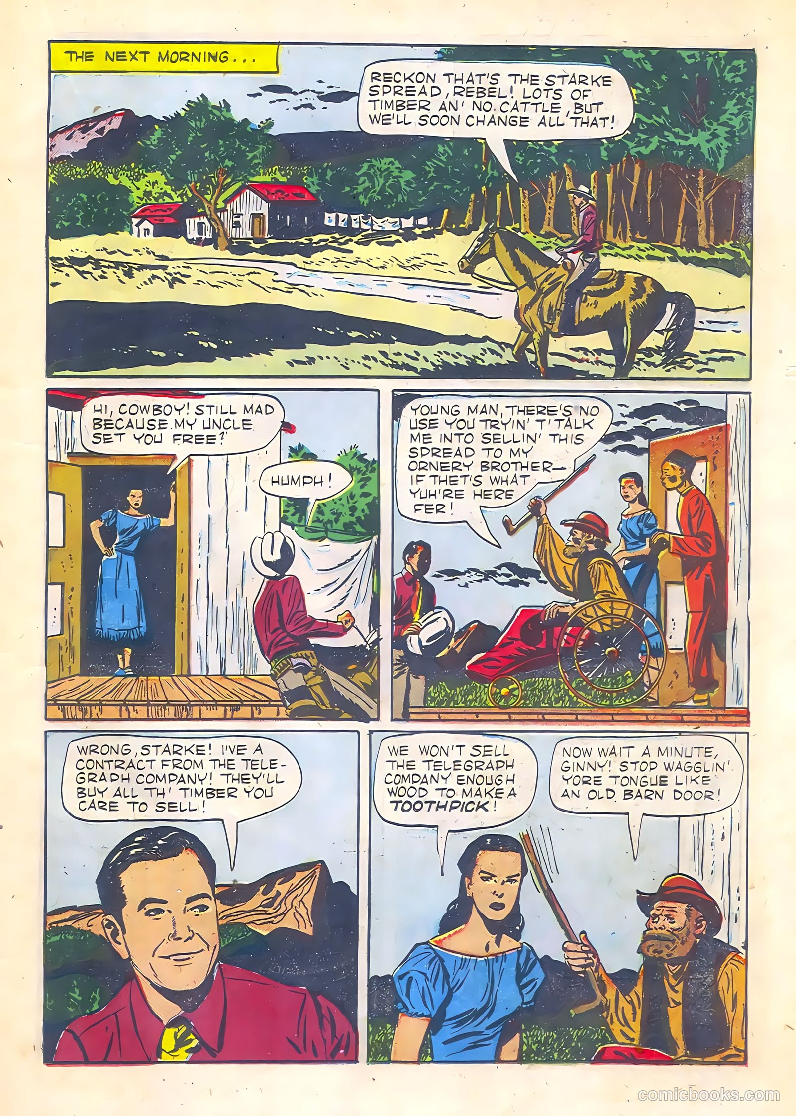 Johnny Mack Brown #3 — page 19 of 52
