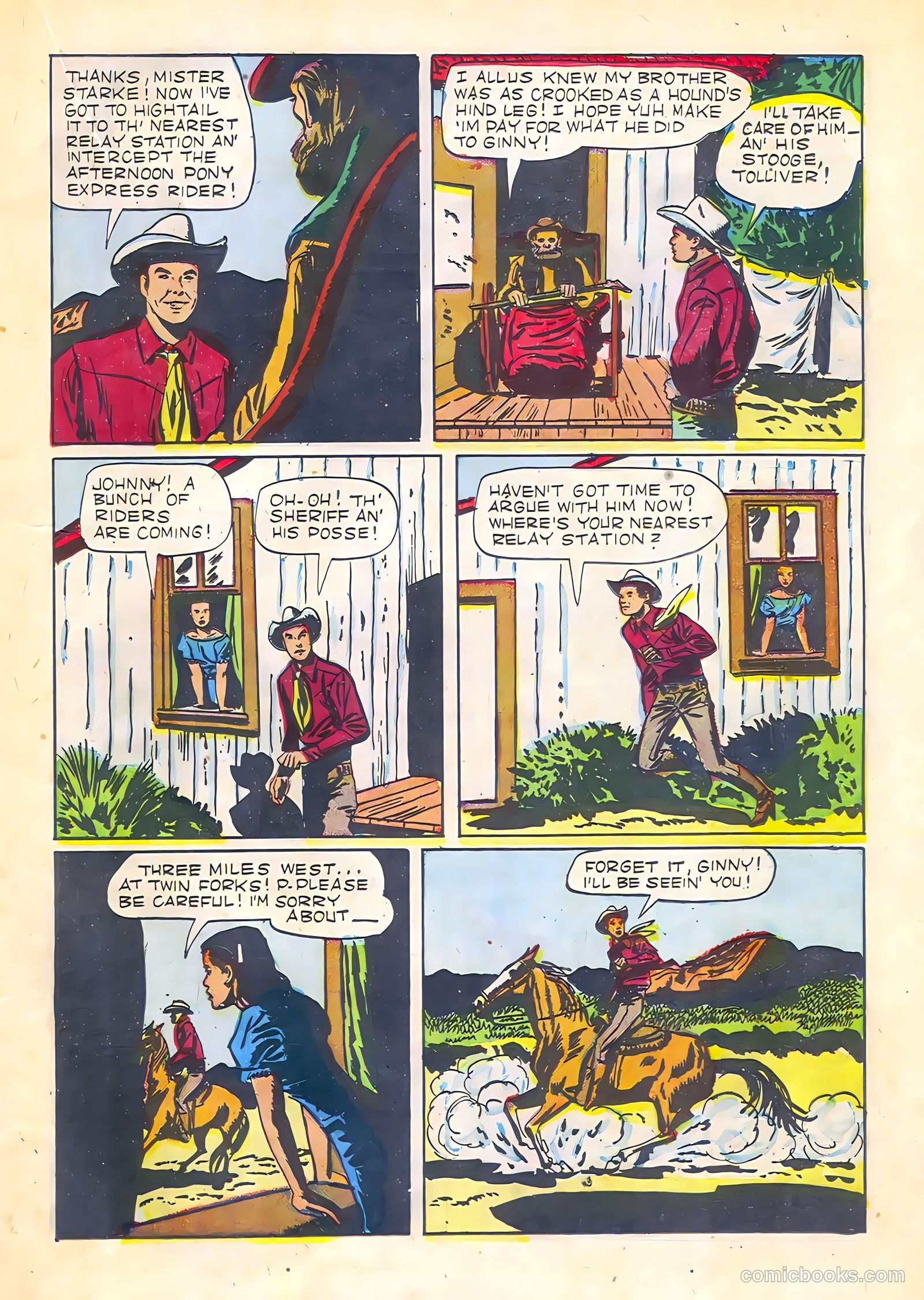 Johnny Mack Brown #3 — page 21 of 52