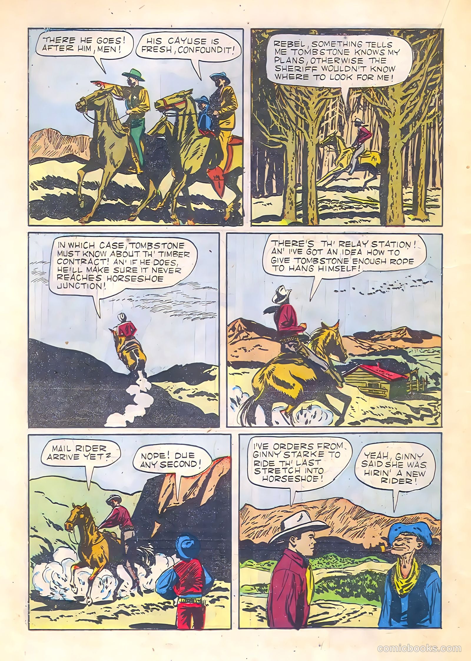 Johnny Mack Brown #3 — page 22 of 52