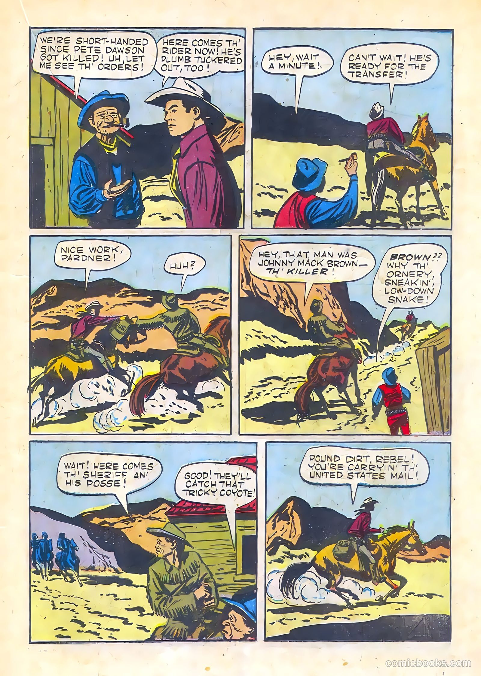 Johnny Mack Brown #3 — page 23 of 52