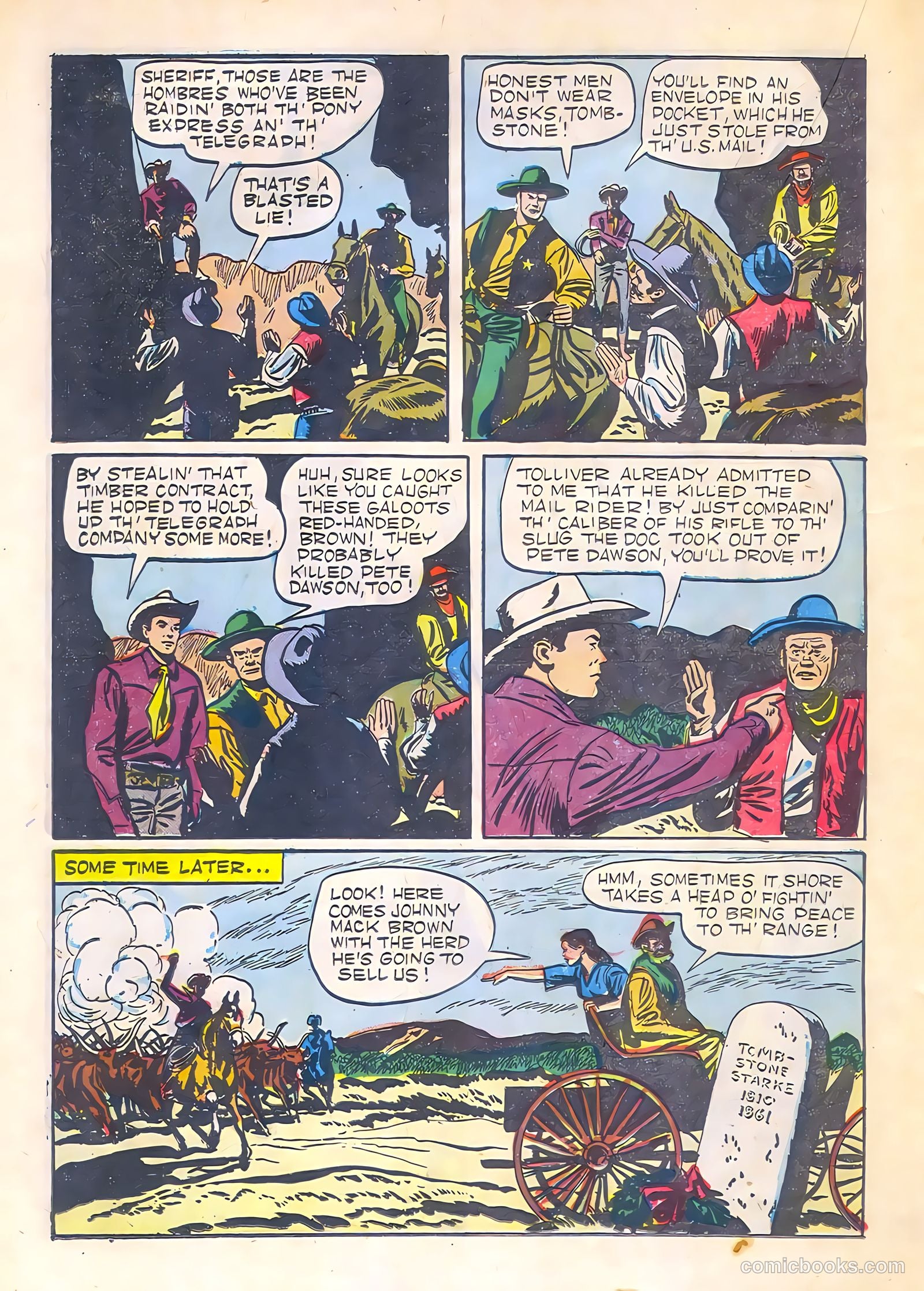 Johnny Mack Brown #3 — page 26 of 52
