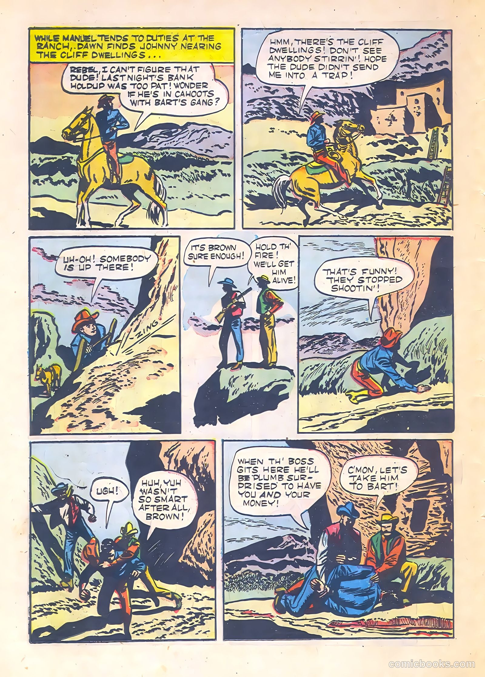 Johnny Mack Brown #3 — page 38 of 52