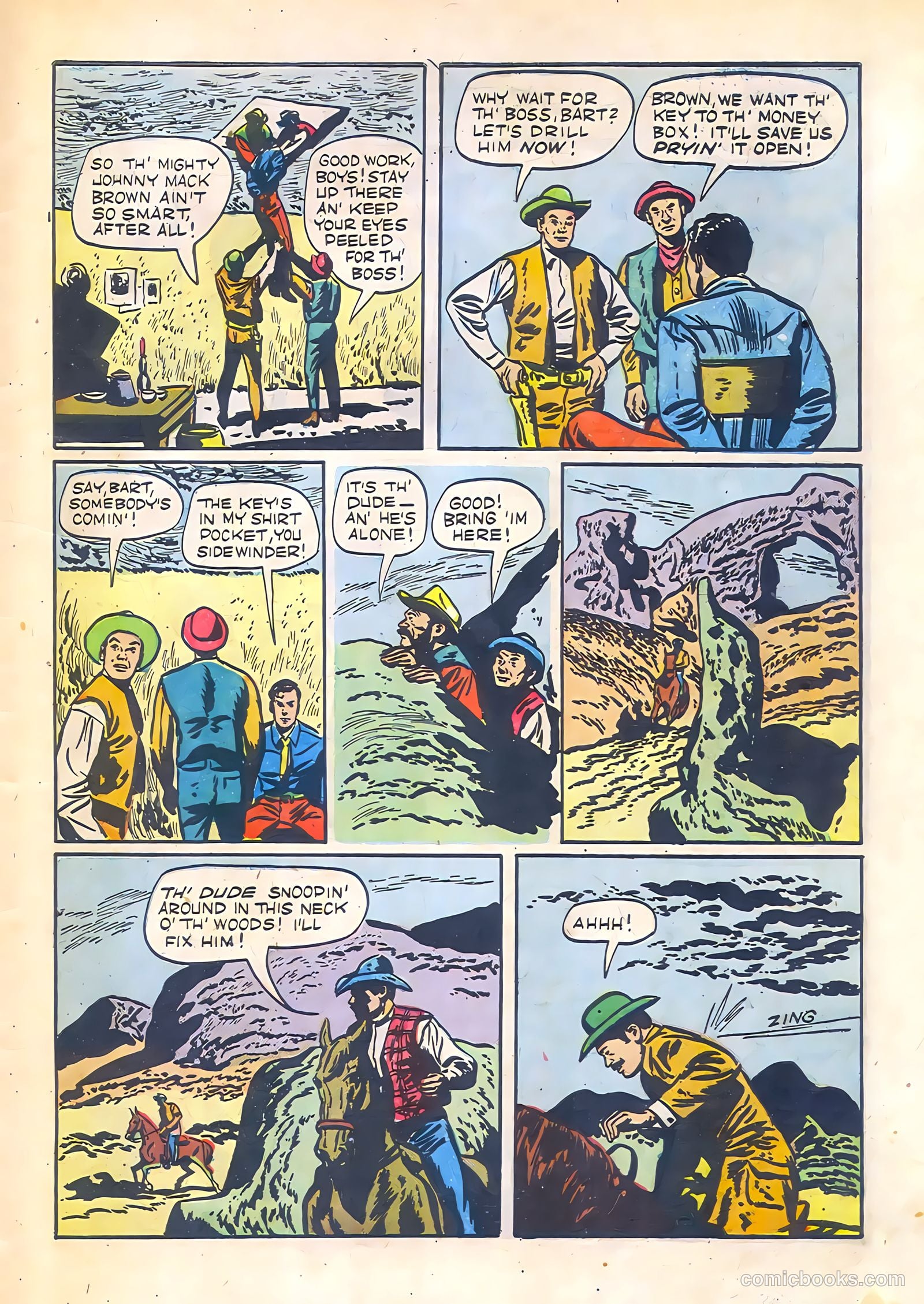 Johnny Mack Brown #3 — page 39 of 52