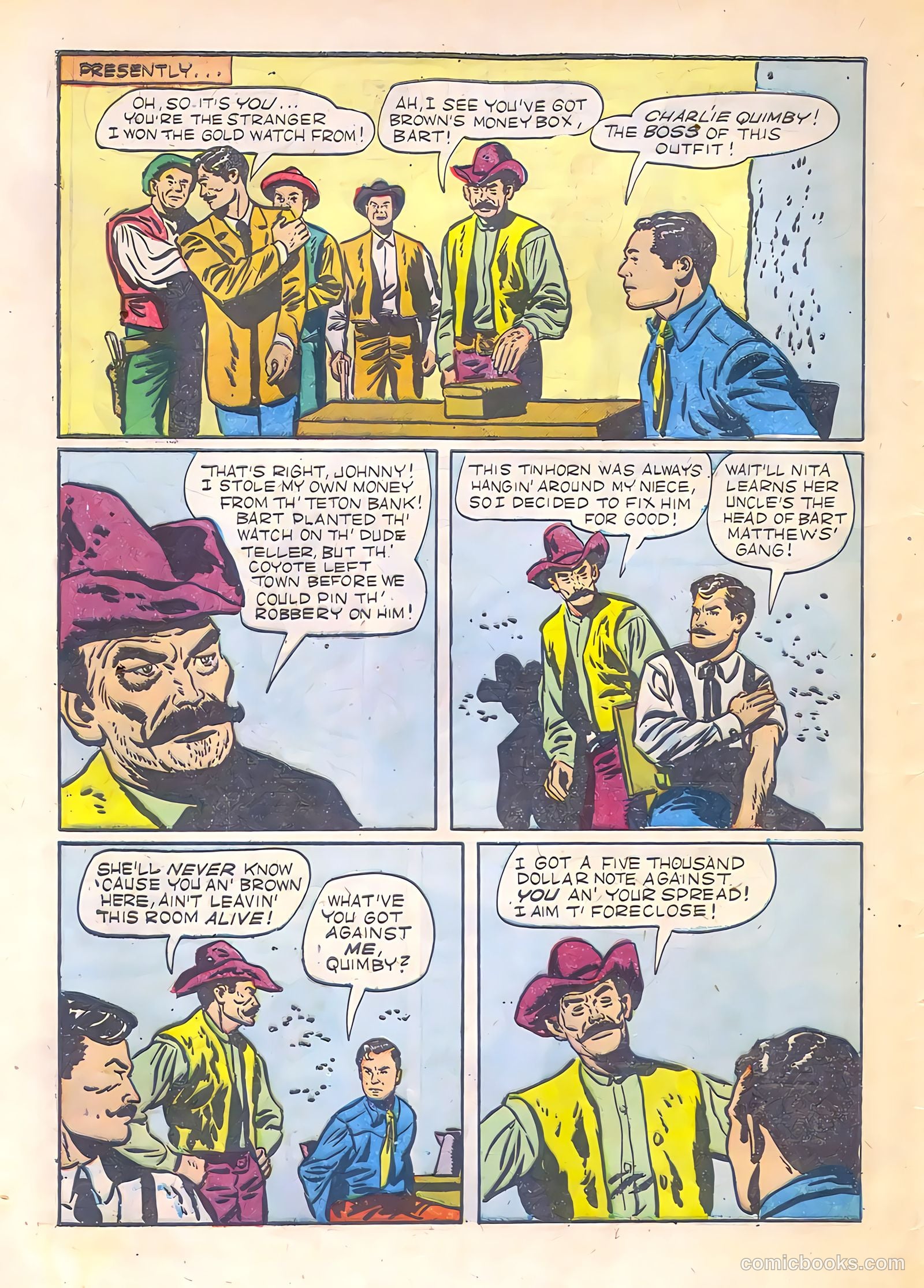 Johnny Mack Brown #3 — page 40 of 52