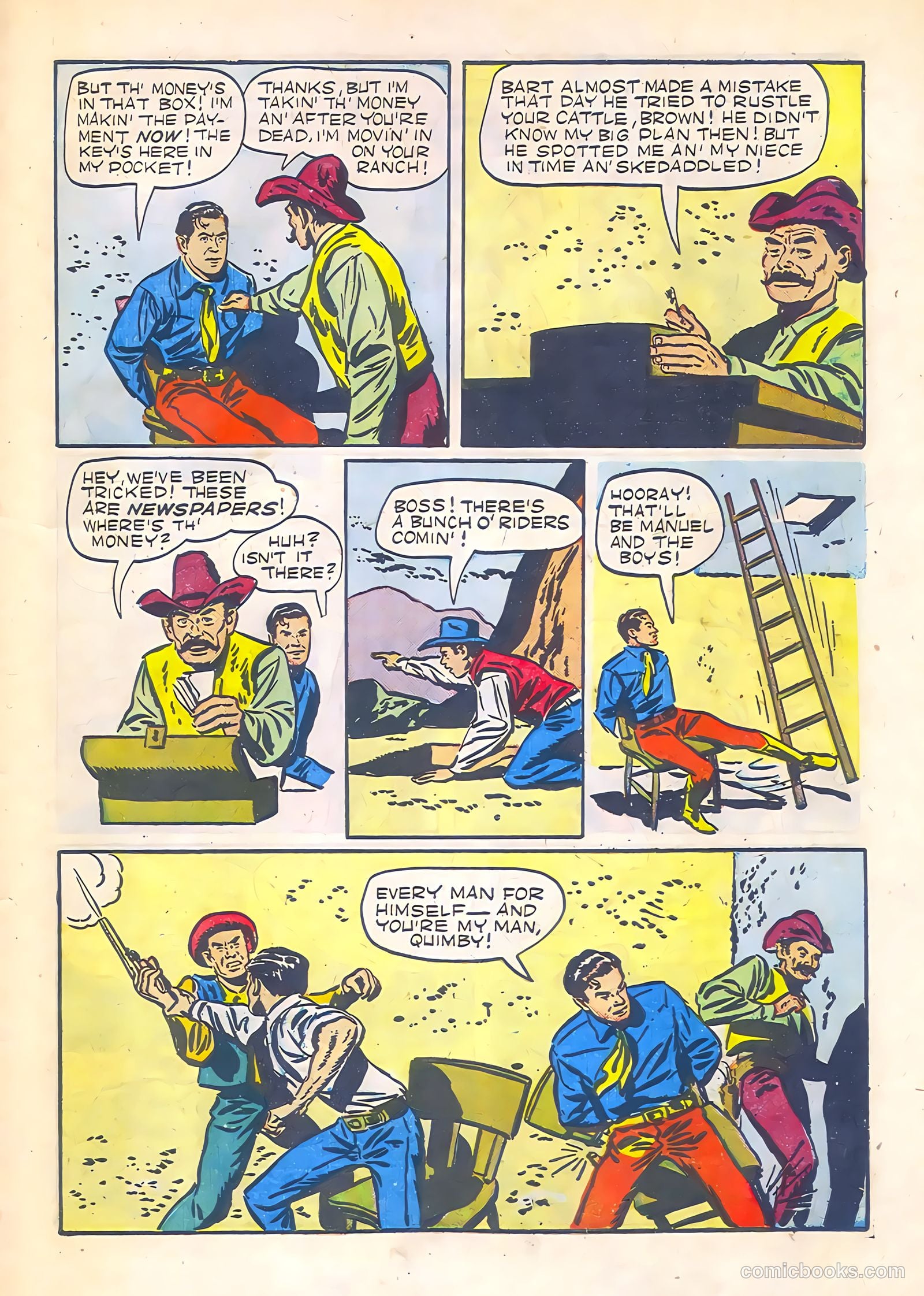Johnny Mack Brown #3 — page 41 of 52