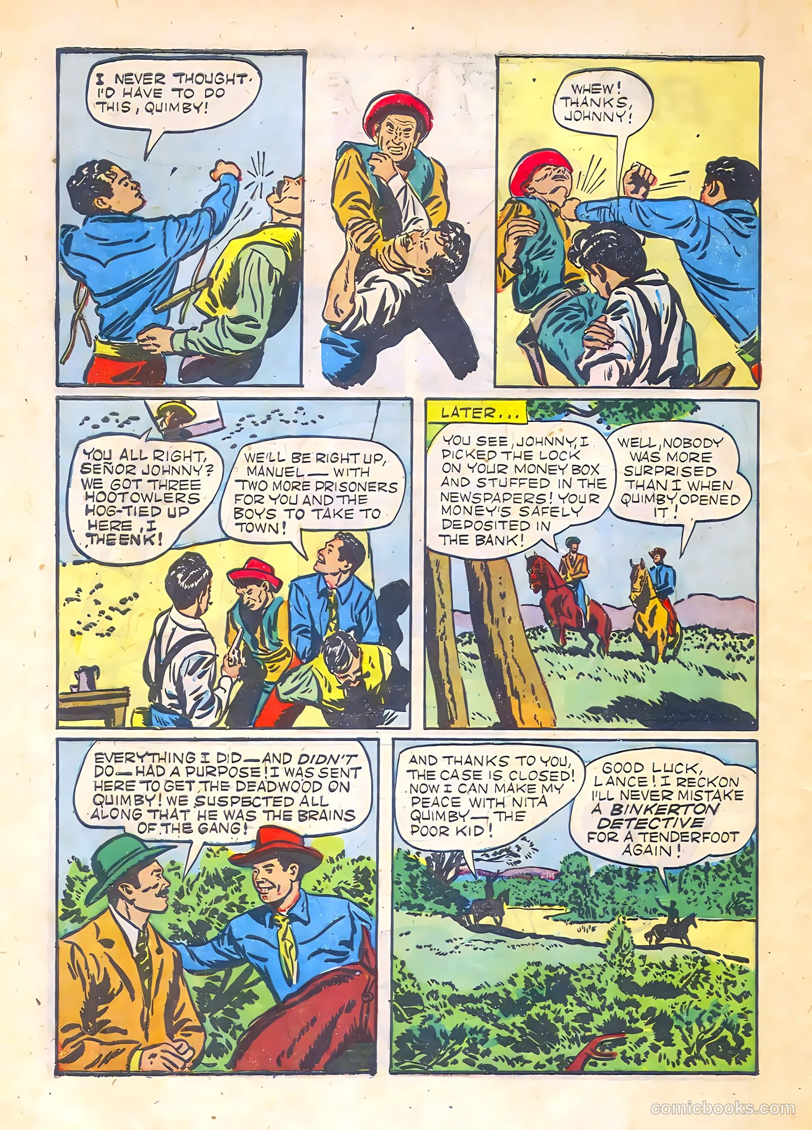 Johnny Mack Brown #3 — page 42 of 52