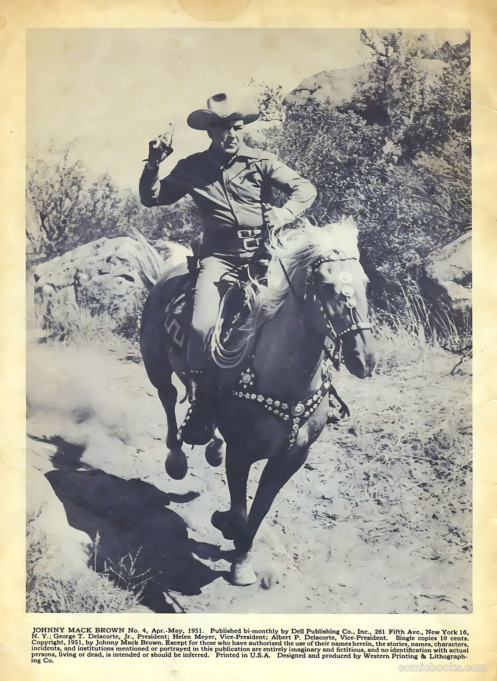 Johnny Mack Brown #4 — page 2 of 36