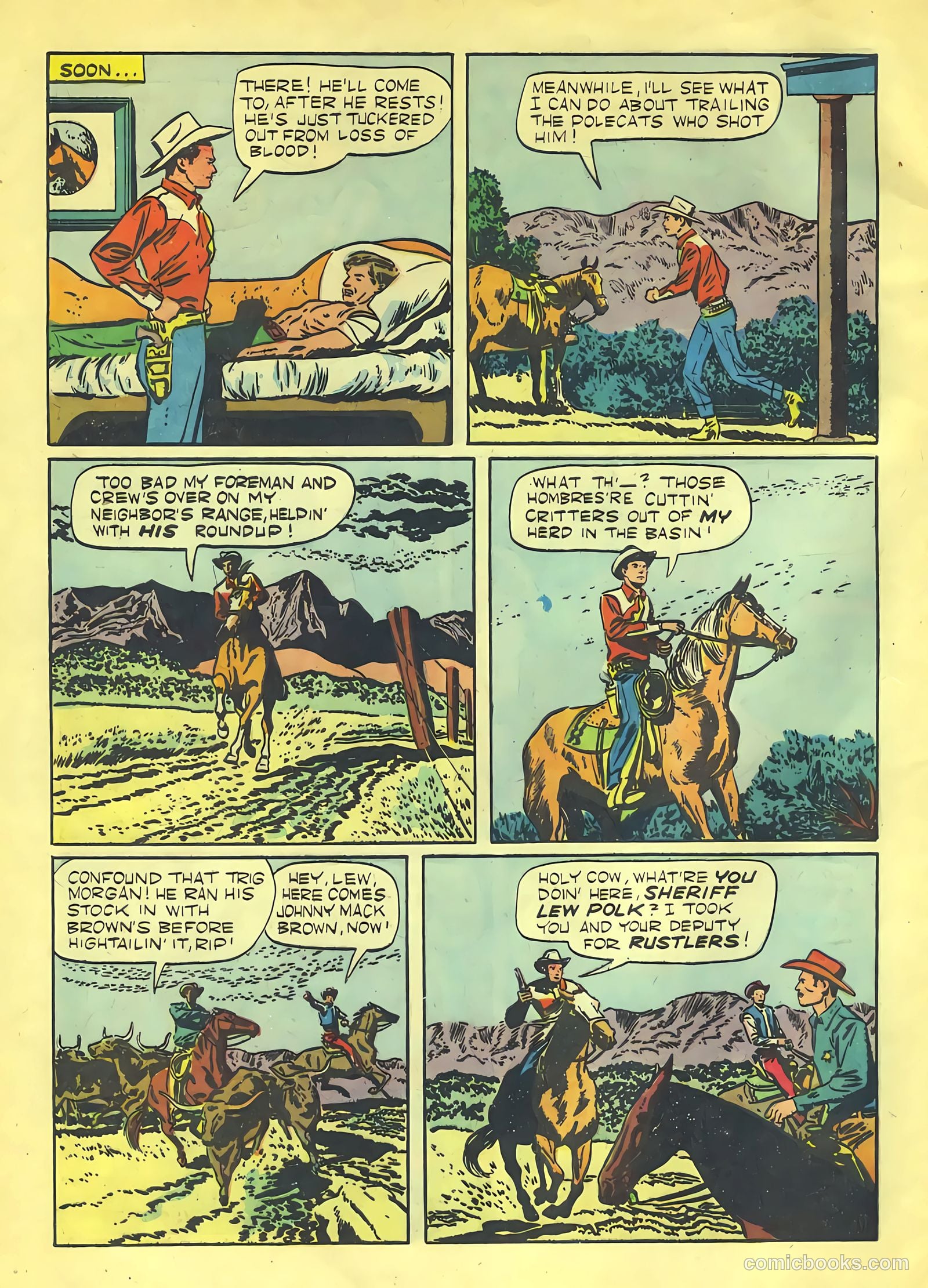 Johnny Mack Brown #4 — page 4 of 36