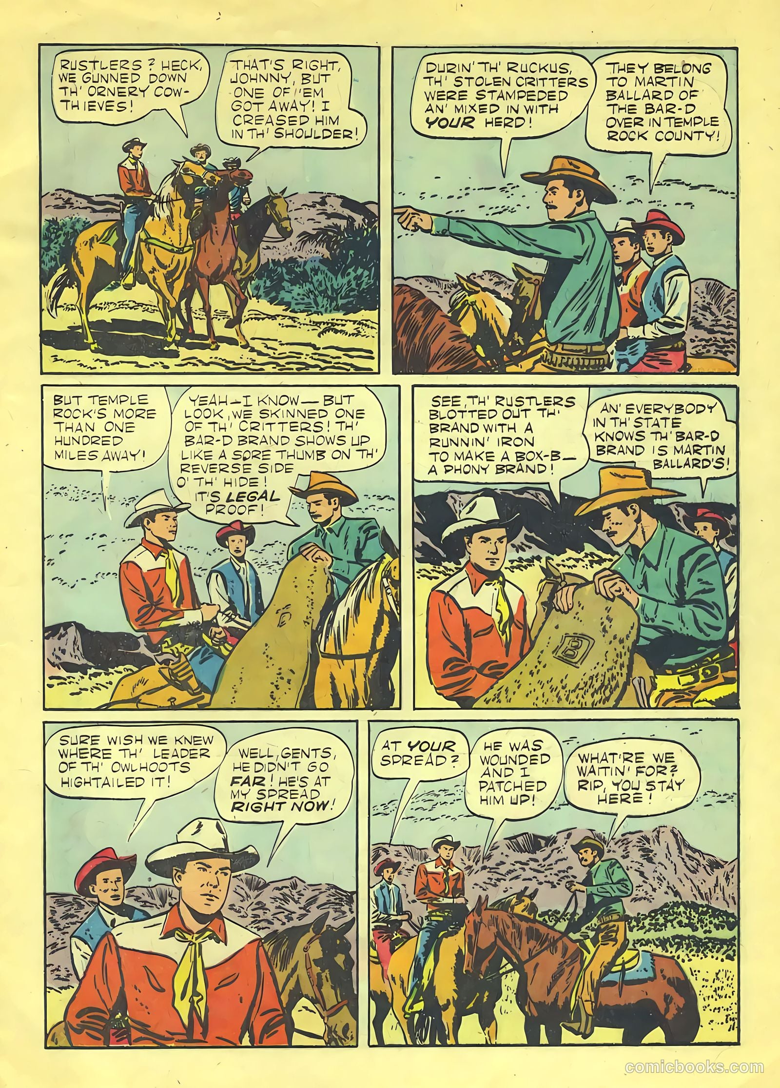 Johnny Mack Brown #4 — page 5 of 36