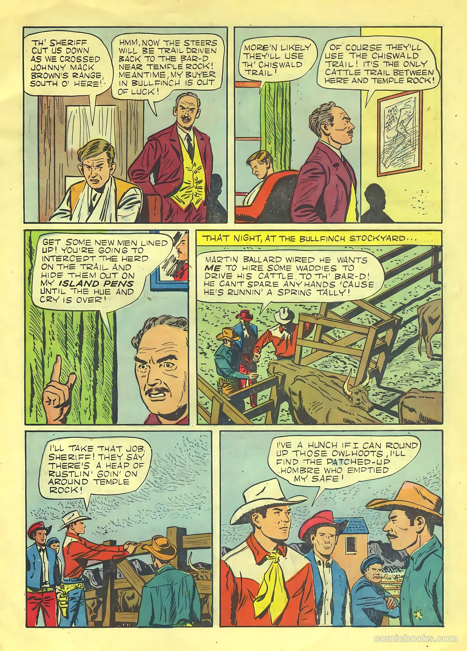 Johnny Mack Brown #4 — page 7 of 36