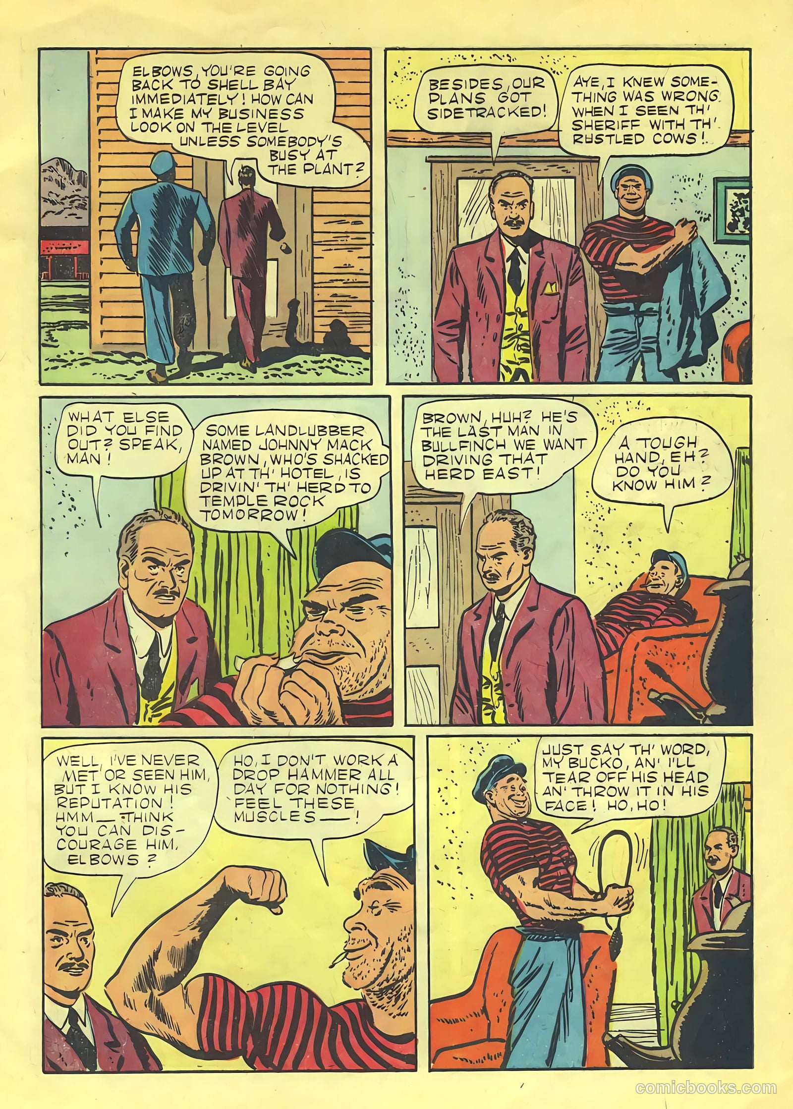 Johnny Mack Brown #4 — page 9 of 36
