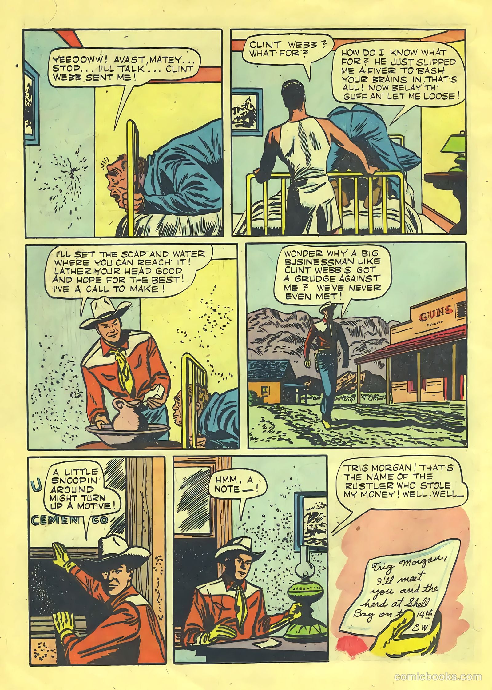 Johnny Mack Brown #4 — page 12 of 36