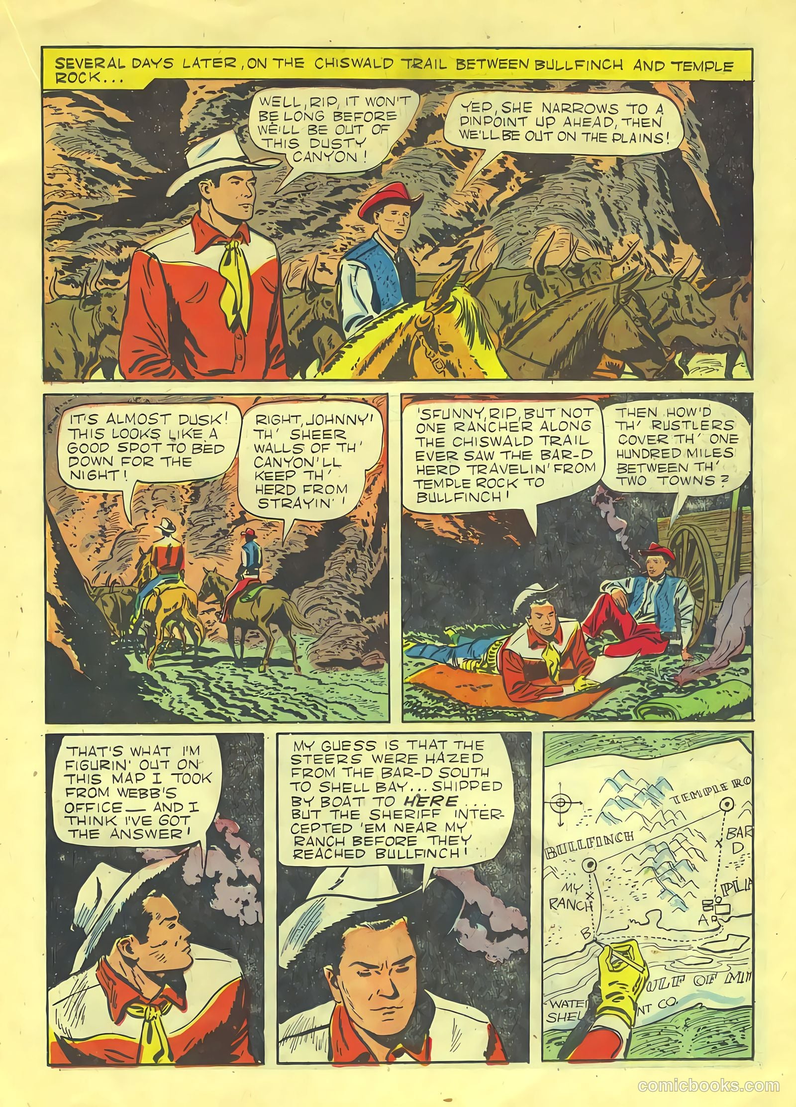 Johnny Mack Brown #4 — page 15 of 36