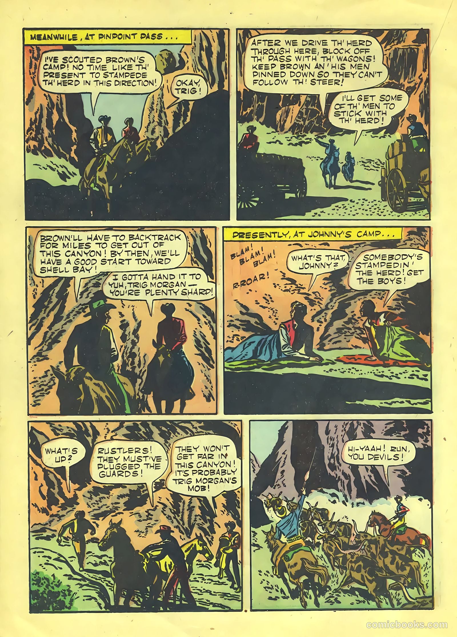 Johnny Mack Brown #4 — page 16 of 36