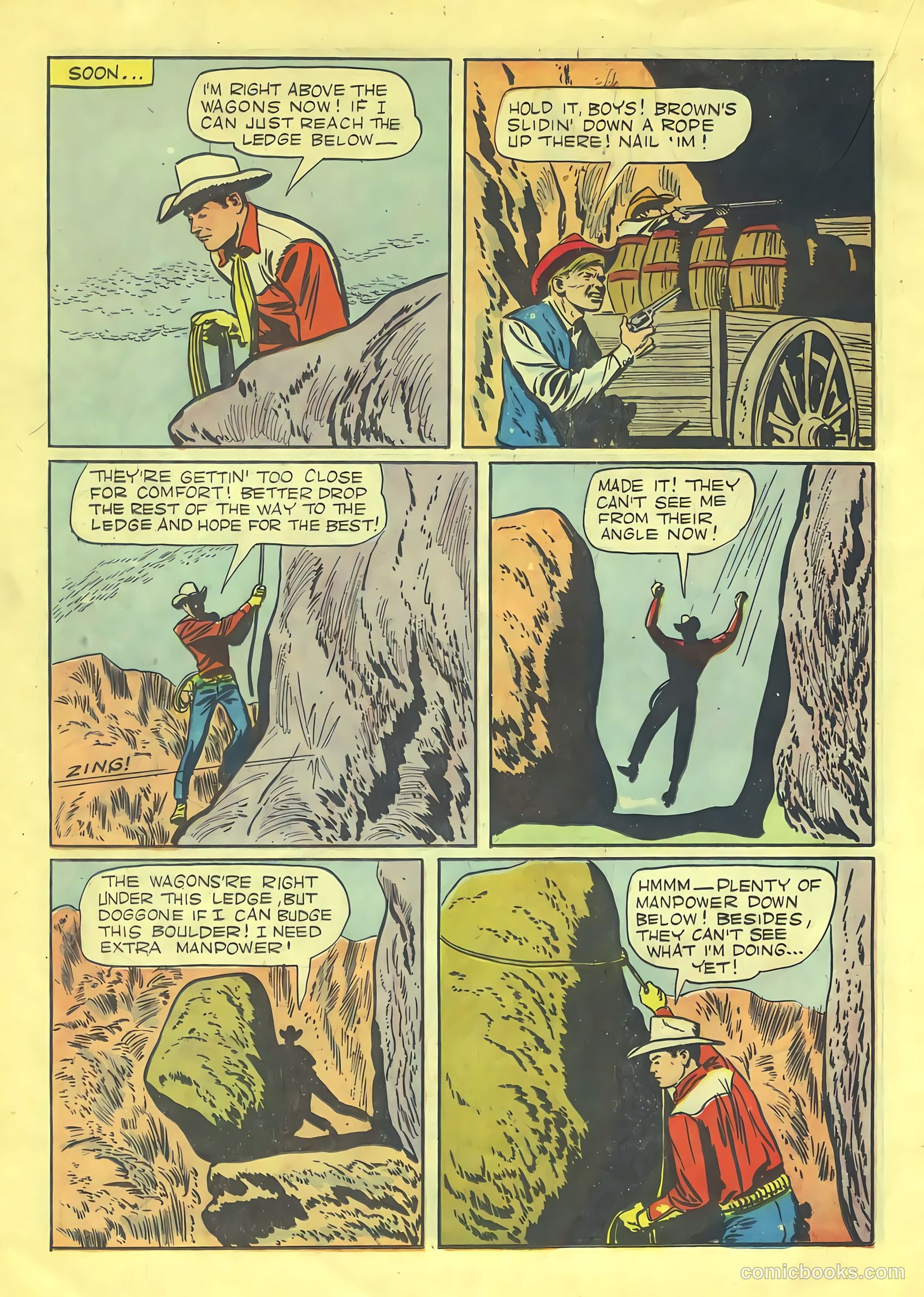 Johnny Mack Brown #4 — page 18 of 36