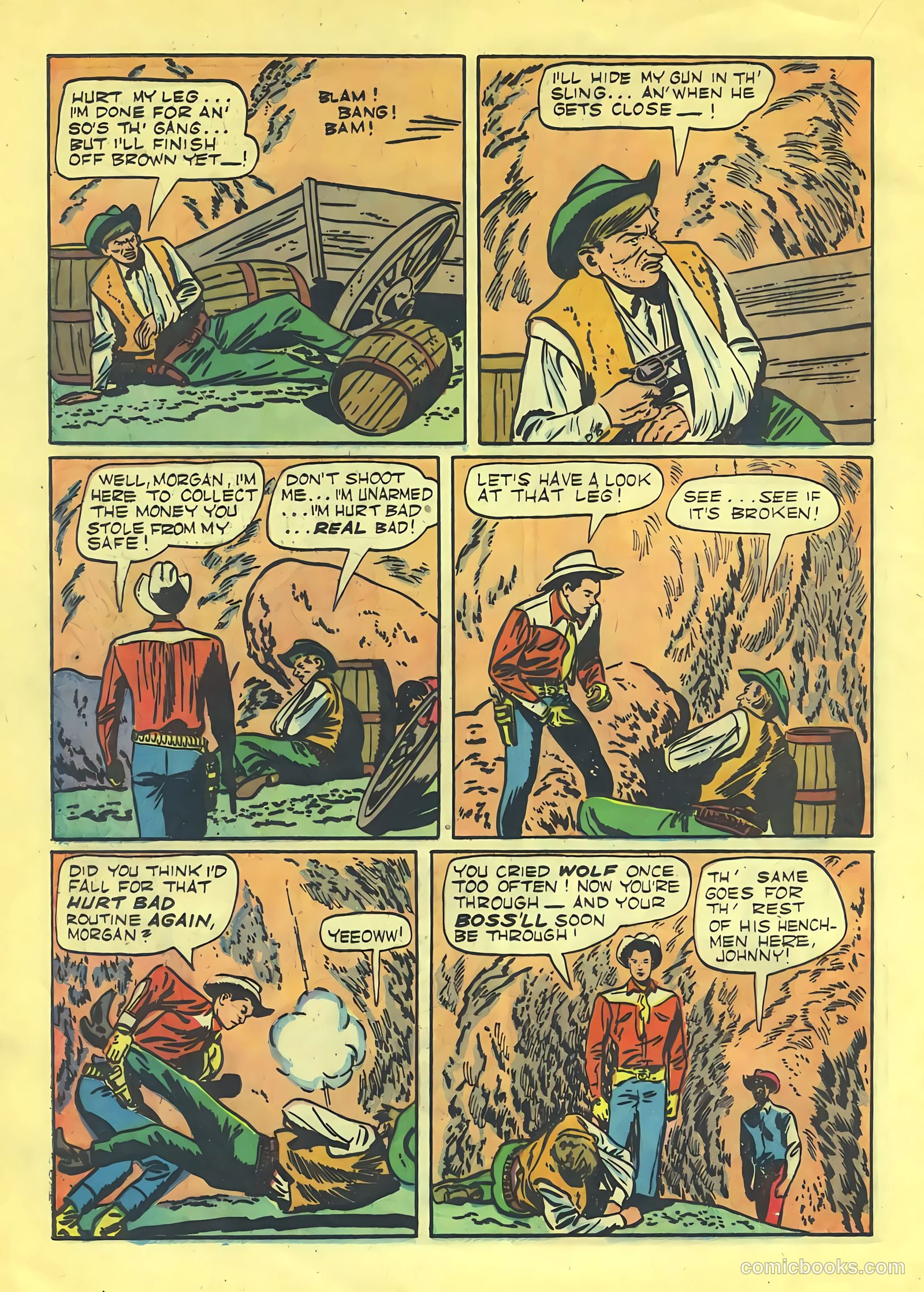 Johnny Mack Brown #4 — page 20 of 36