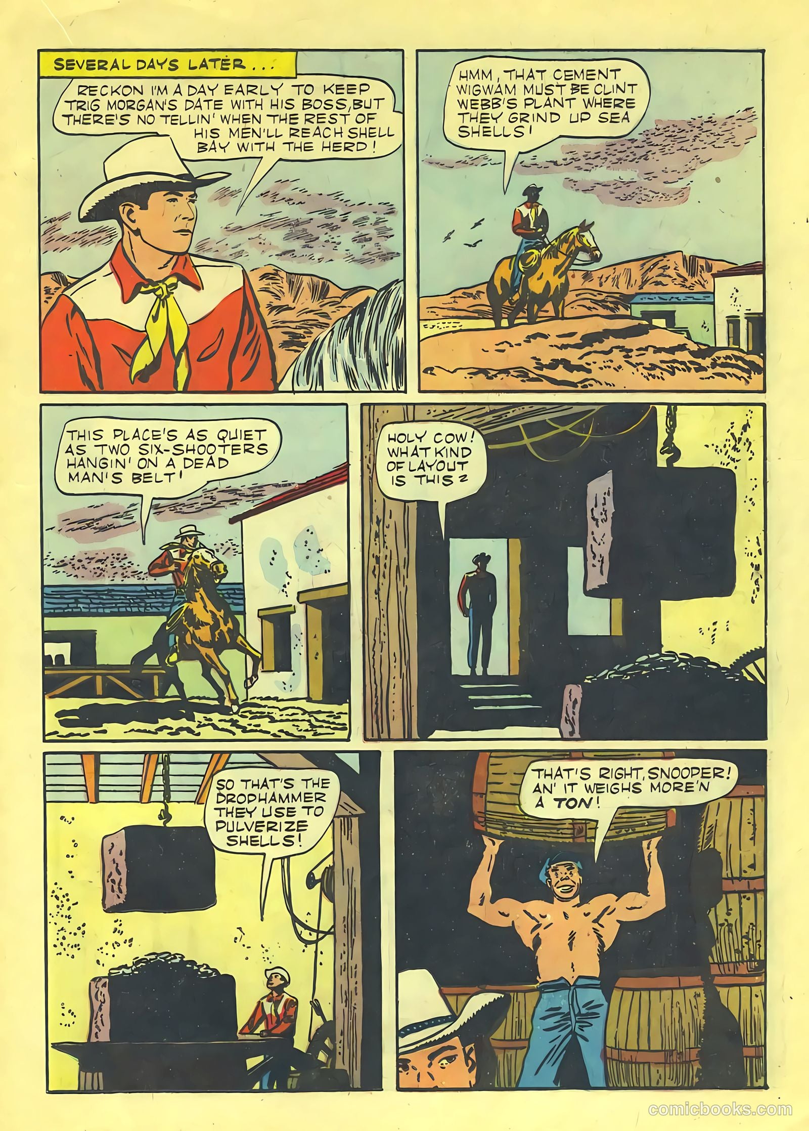 Johnny Mack Brown #4 — page 21 of 36