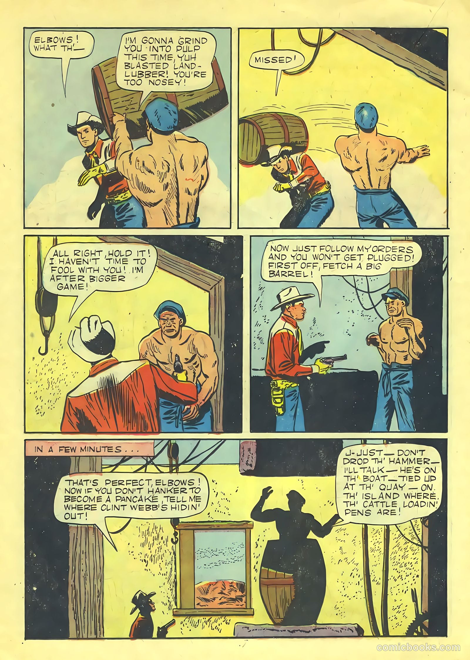 Johnny Mack Brown #4 — page 22 of 36