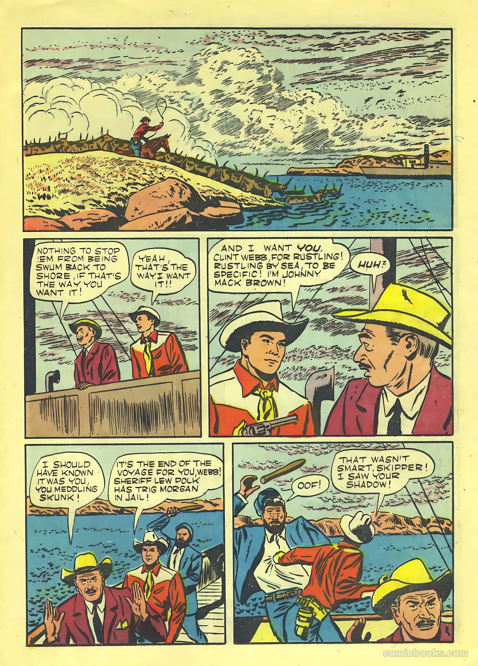 Johnny Mack Brown #4 — page 25 of 36