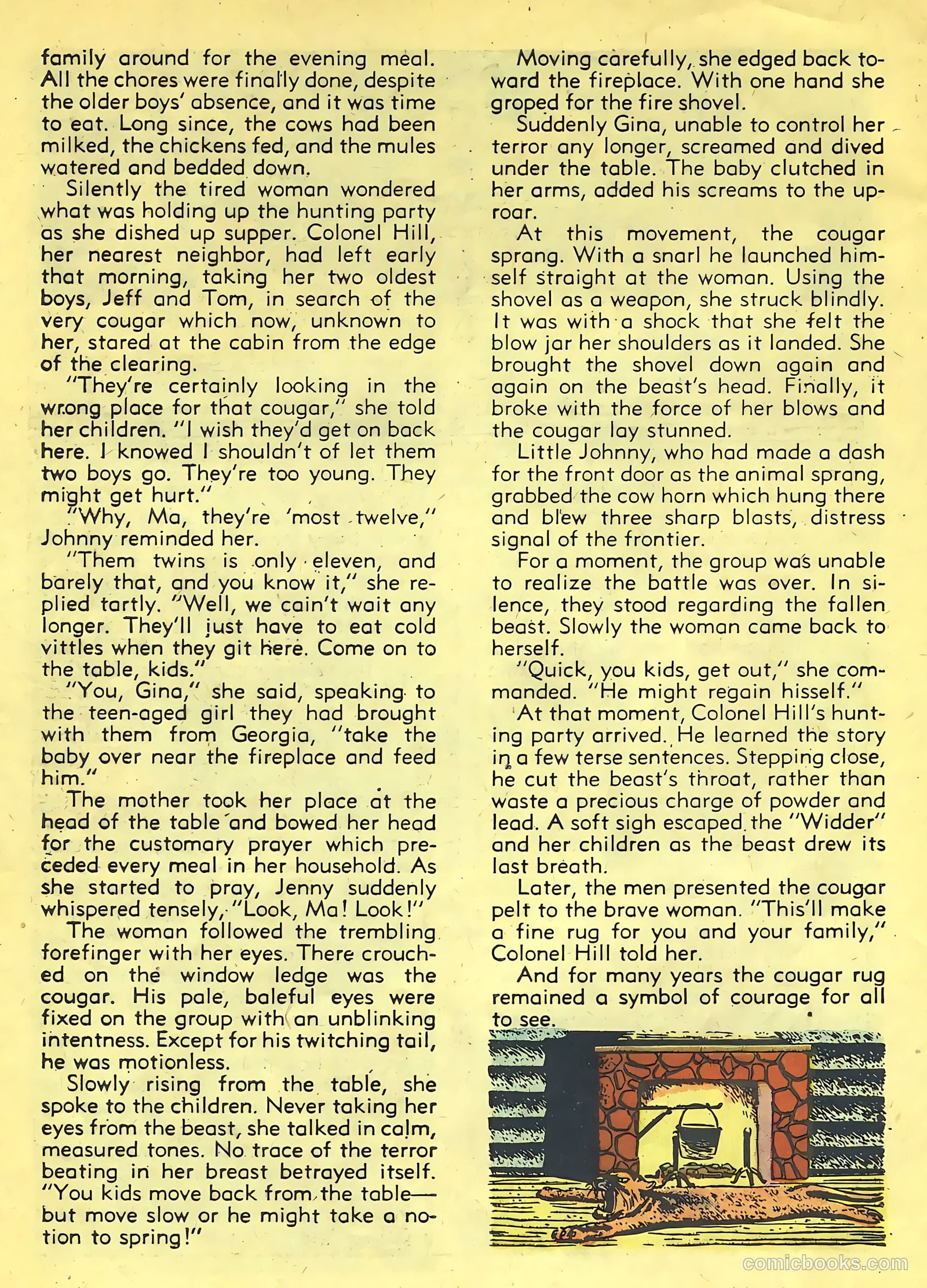Johnny Mack Brown #4 — page 28 of 36