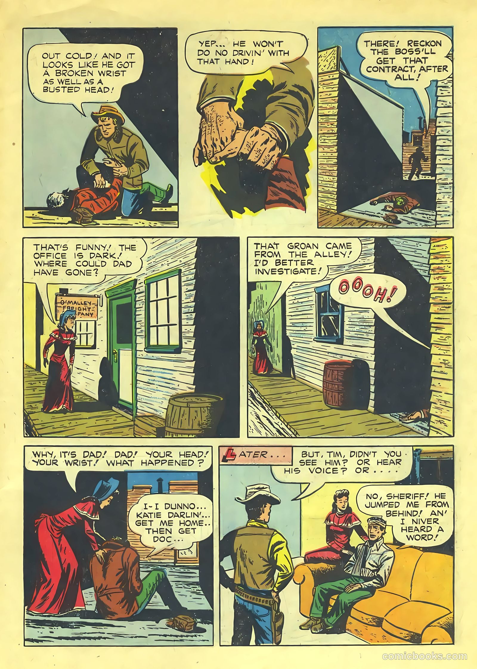 Johnny Mack Brown #4 — page 31 of 36