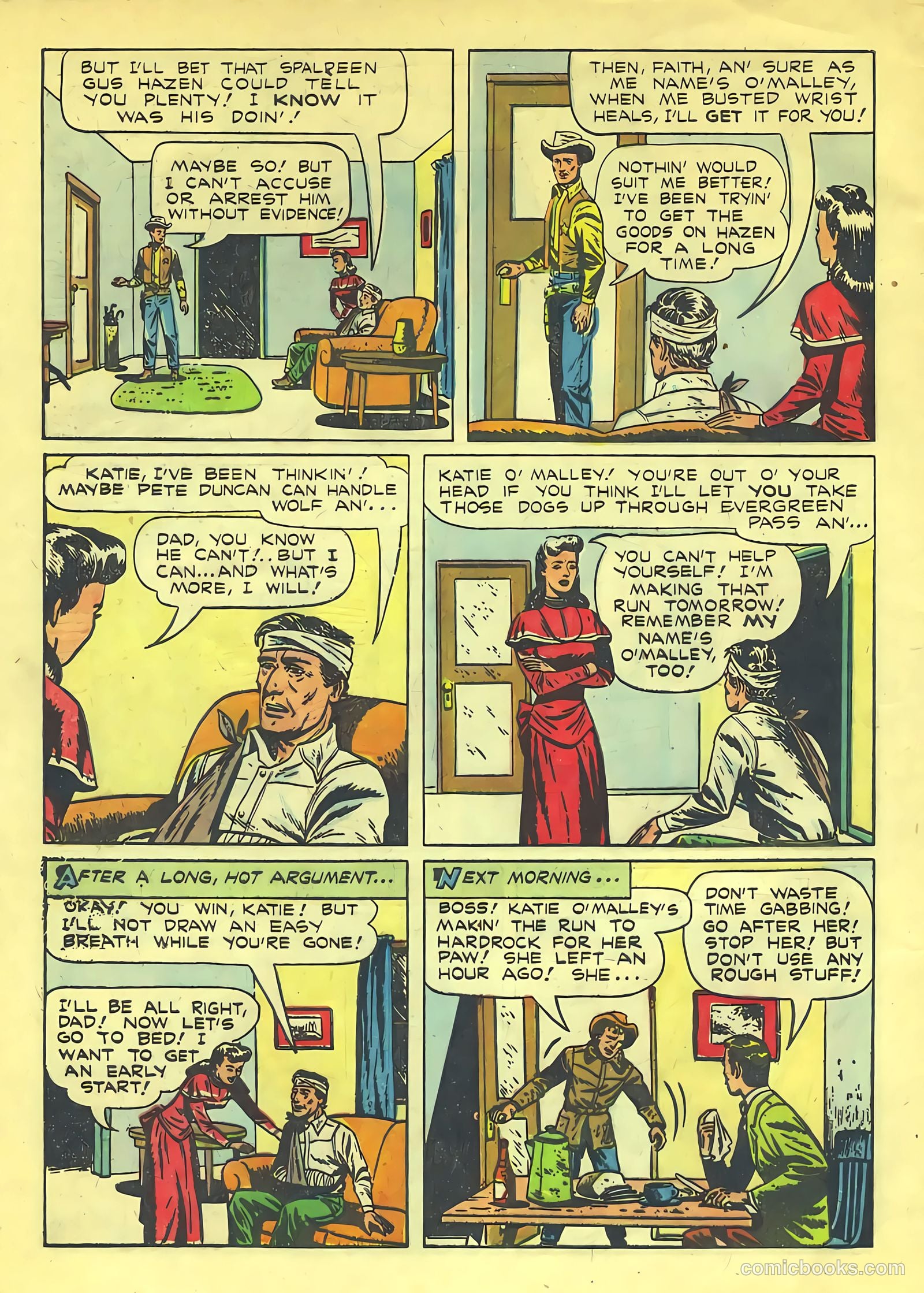 Johnny Mack Brown #4 — page 32 of 36