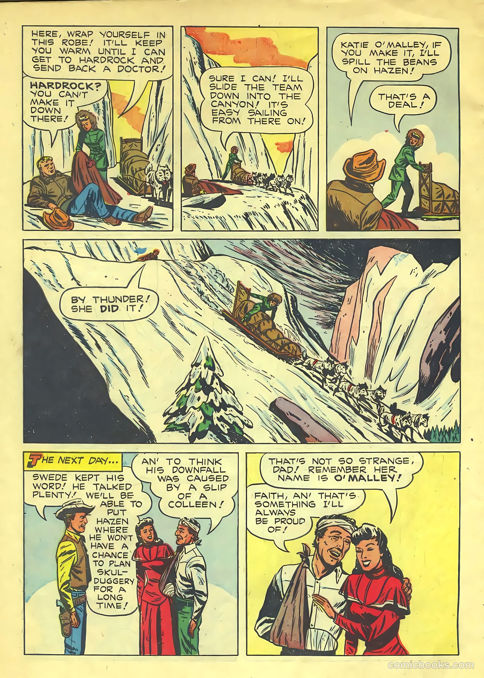 Johnny Mack Brown #4 — page 34 of 36