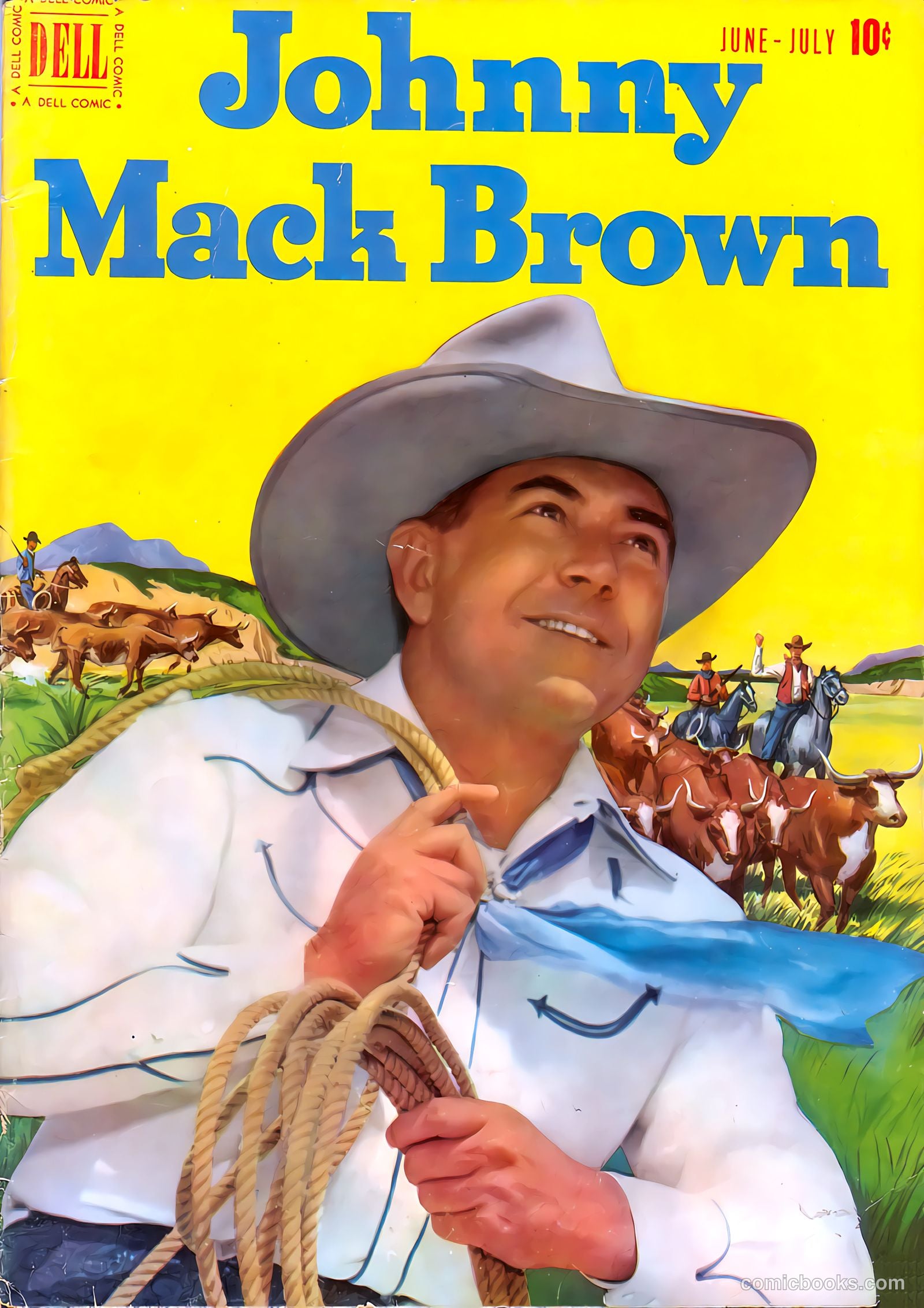 Johnny Mack Brown #5 — page 1 of 36