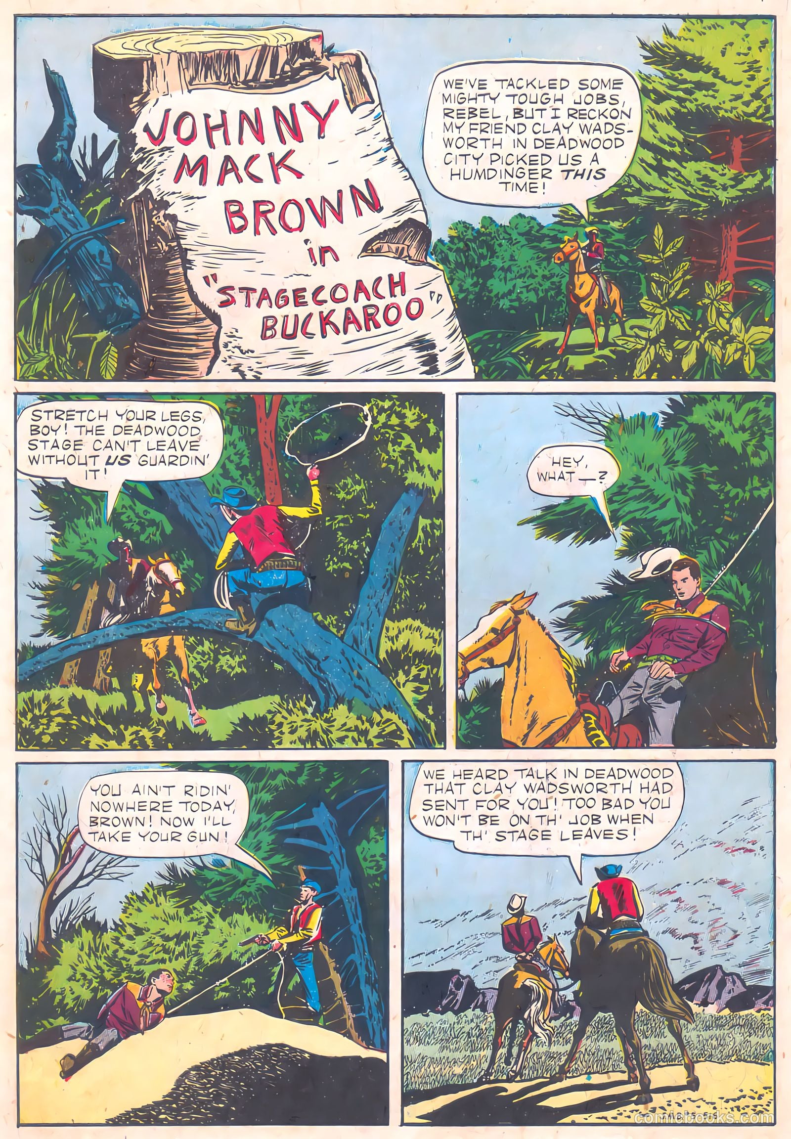 Johnny Mack Brown #5 — page 3 of 36