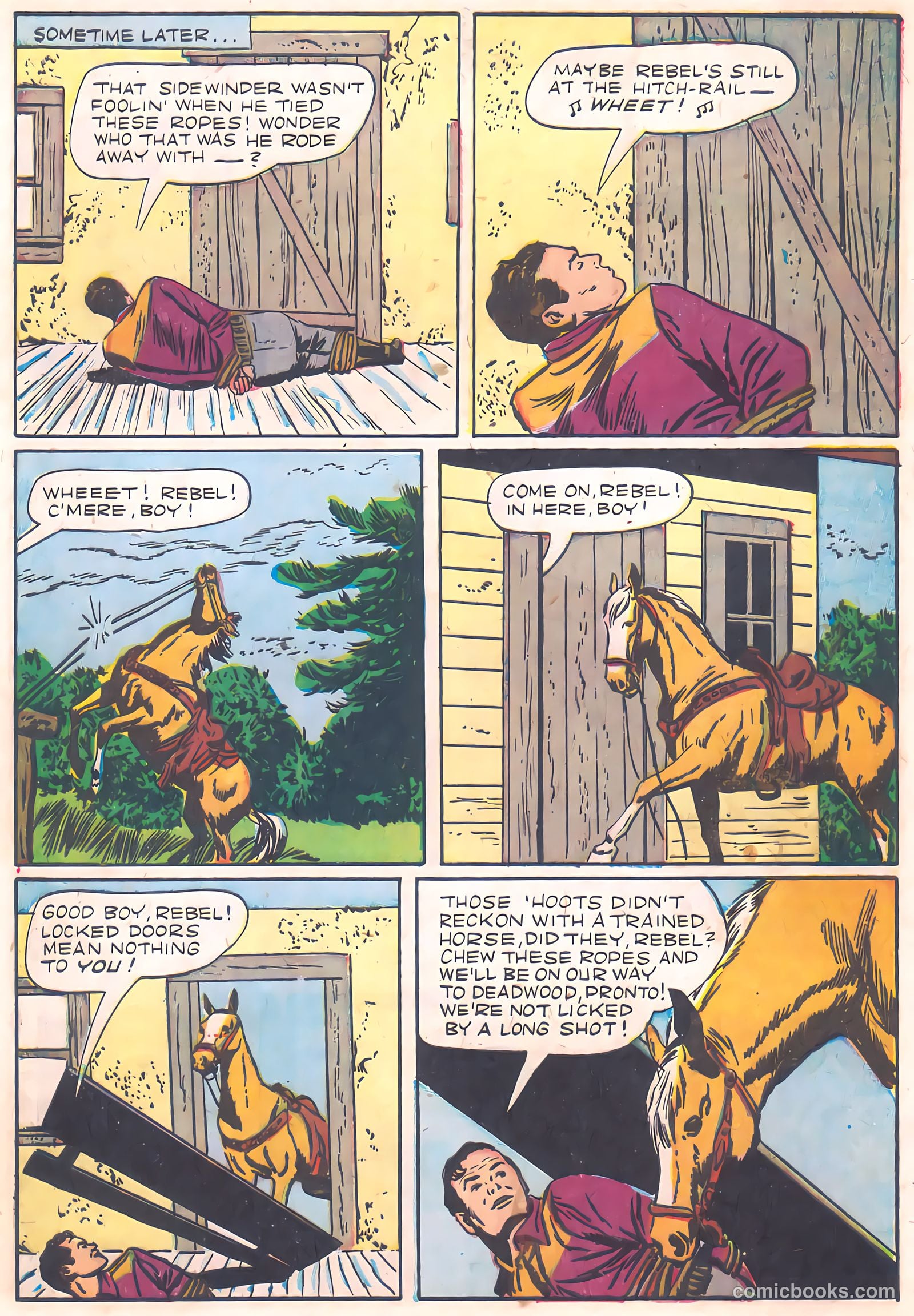 Johnny Mack Brown #5 — page 5 of 36