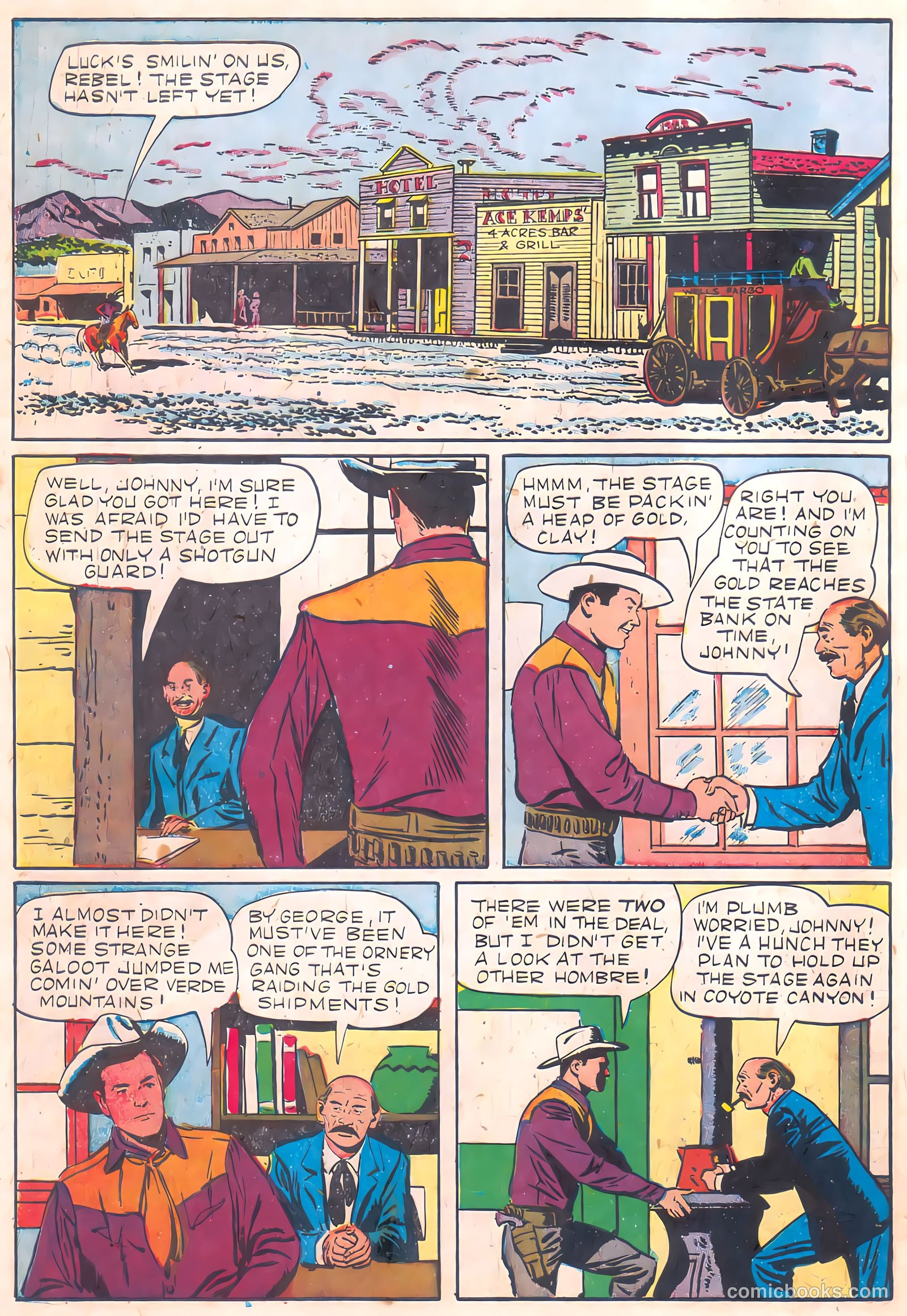 Johnny Mack Brown #5 — page 6 of 36
