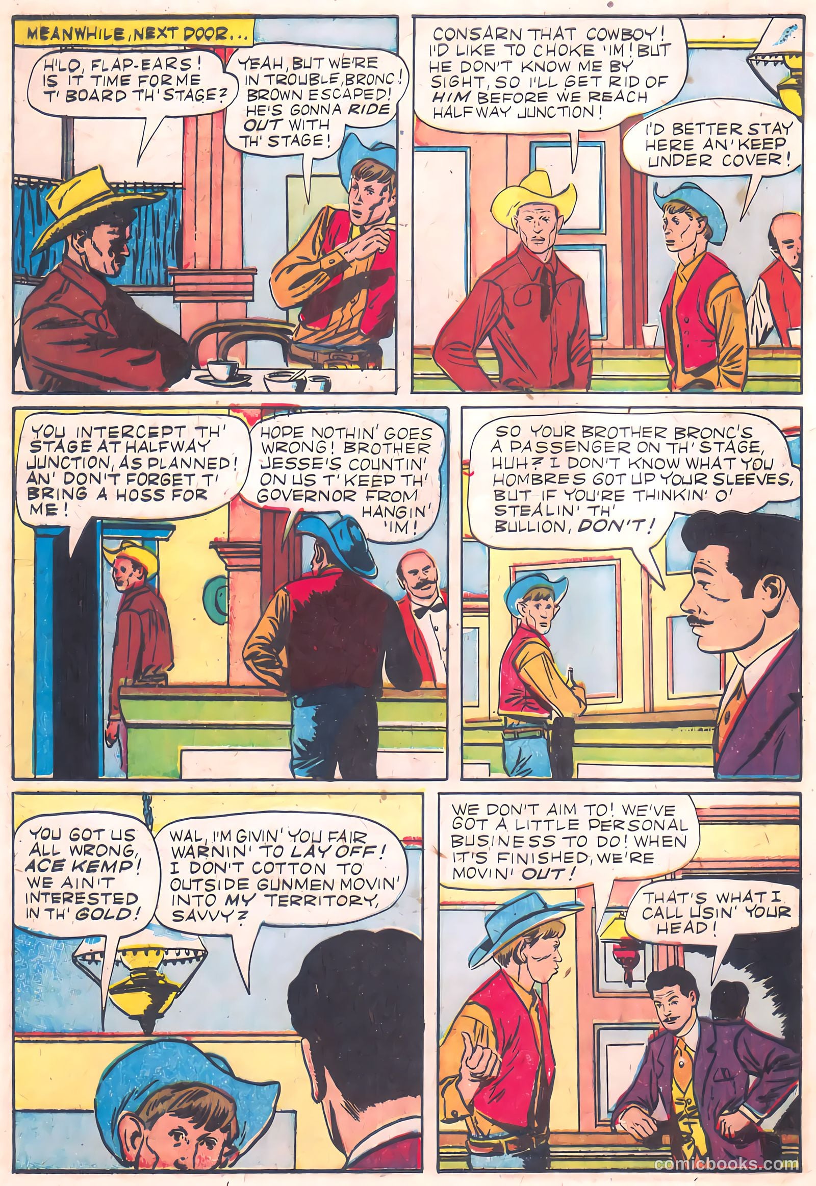 Johnny Mack Brown #5 — page 8 of 36