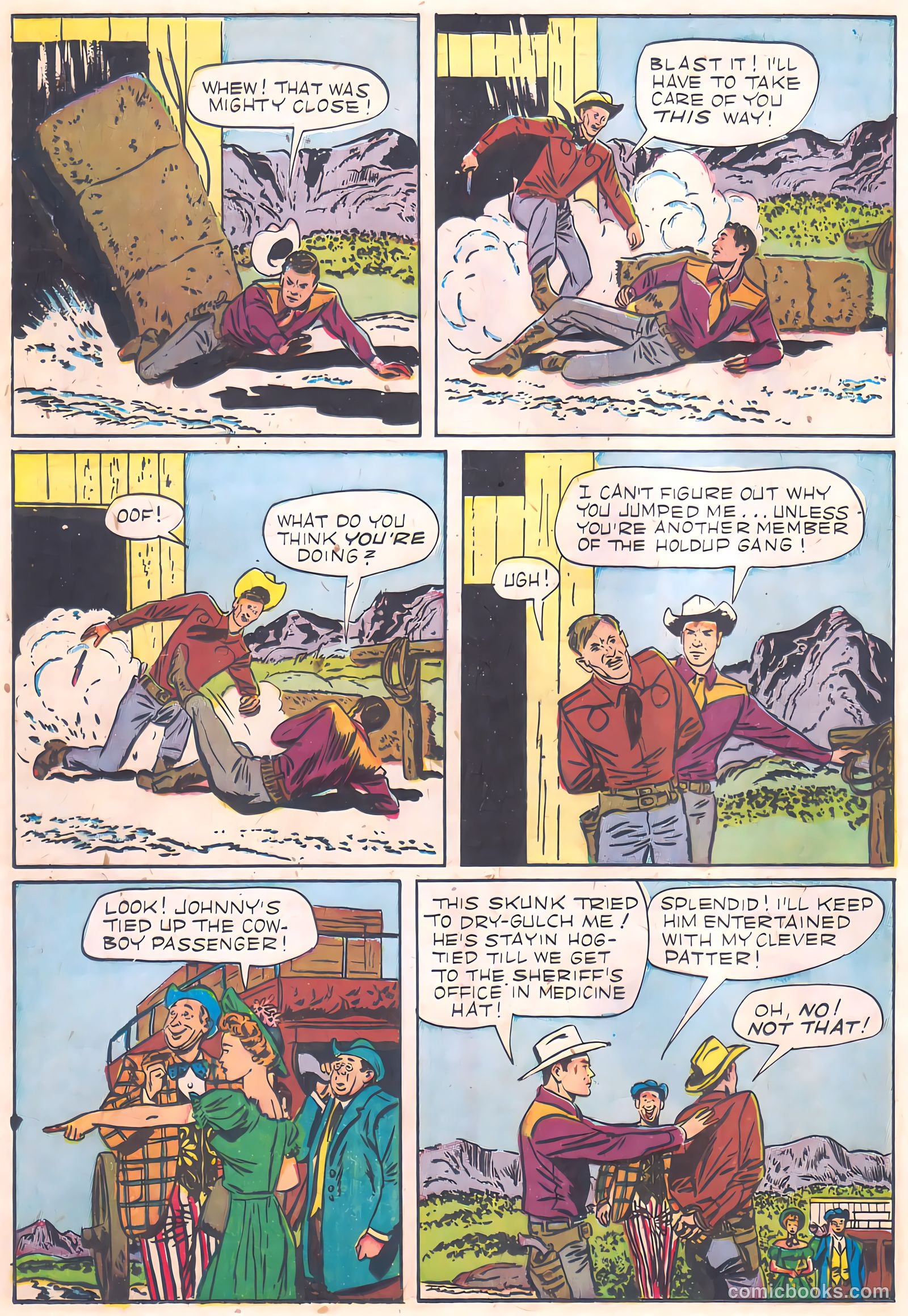 Johnny Mack Brown #5 — page 12 of 36