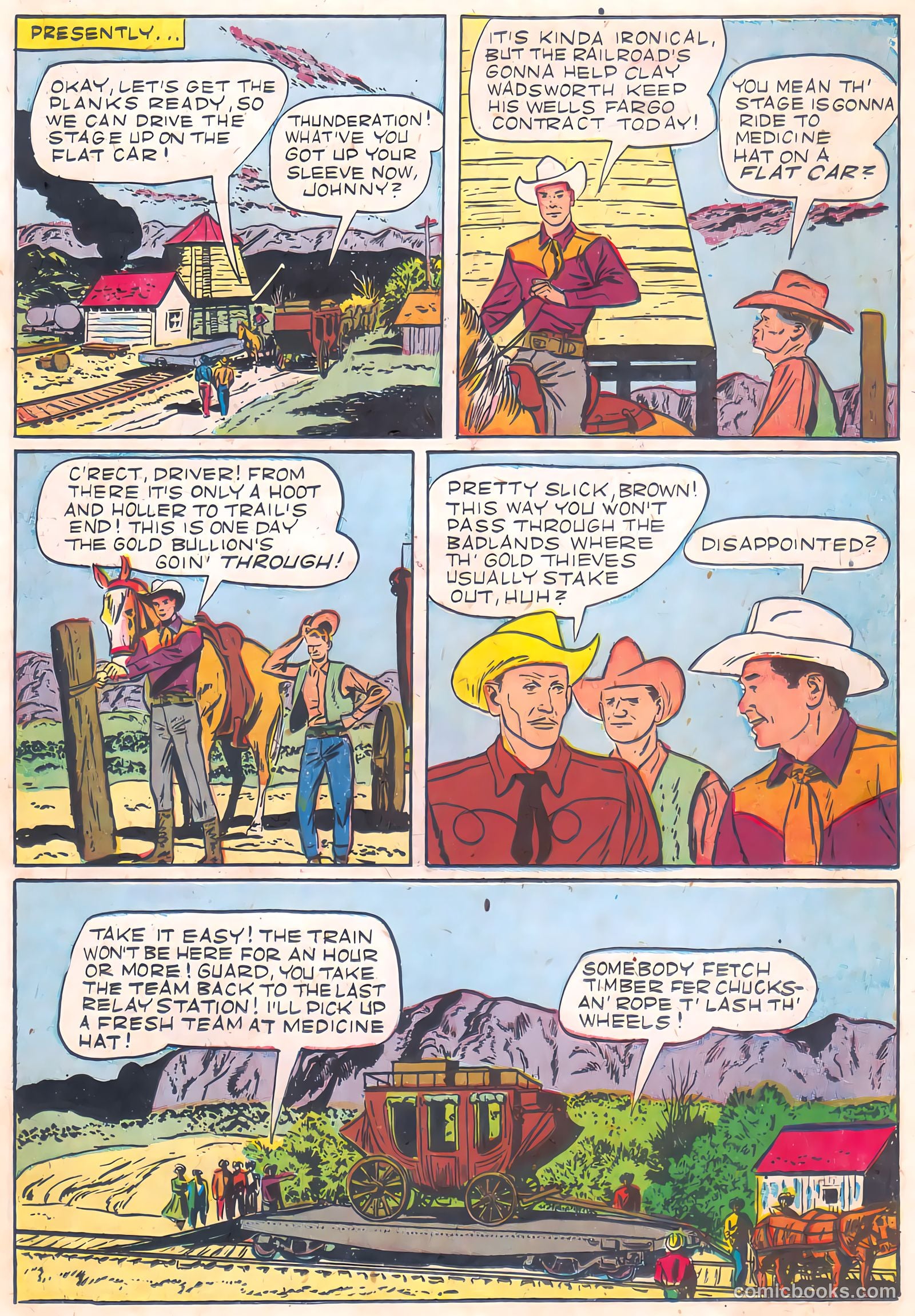 Johnny Mack Brown #5 — page 15 of 36