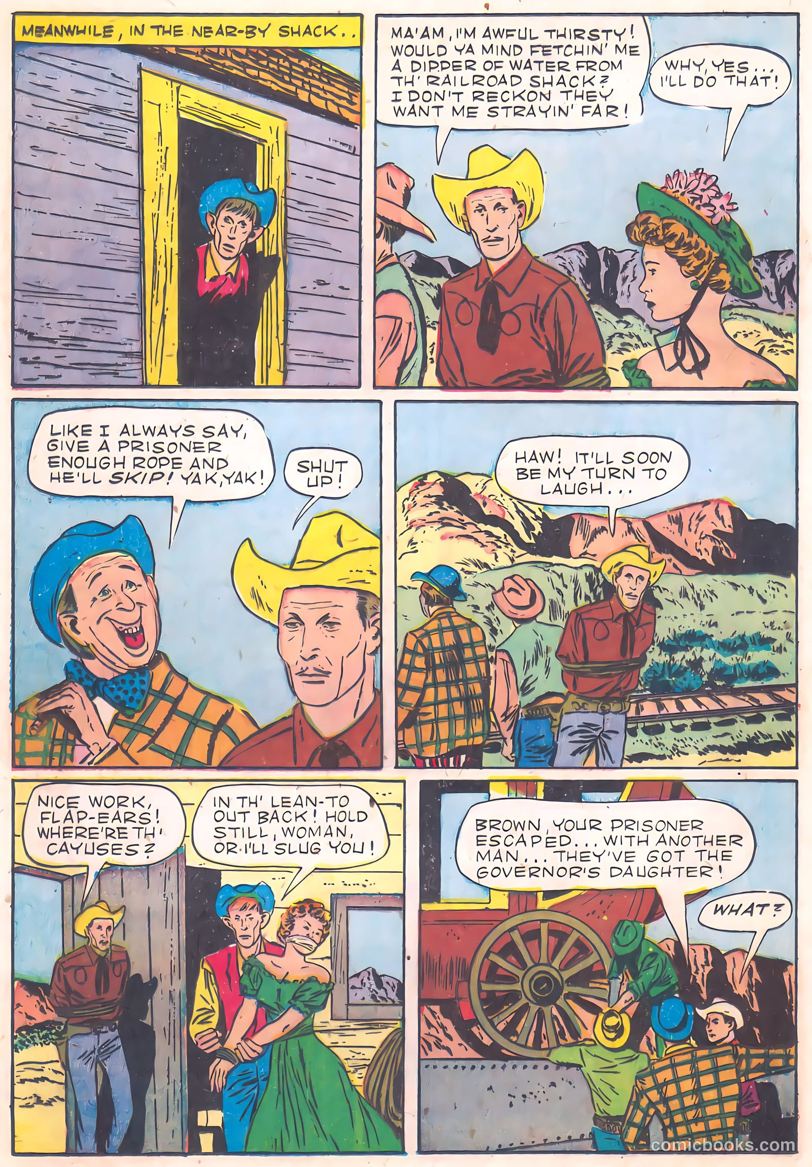 Johnny Mack Brown #5 — page 16 of 36