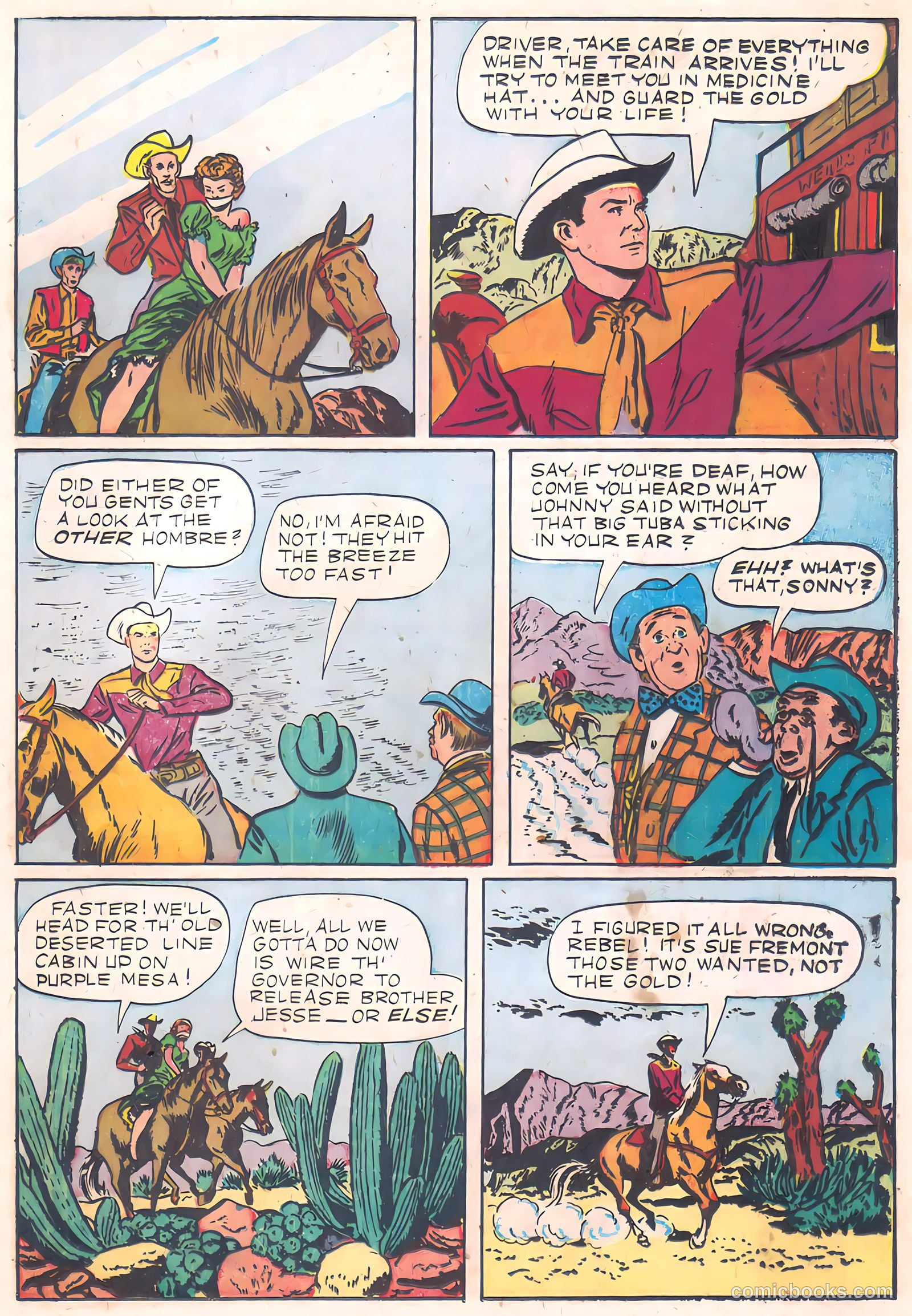 Johnny Mack Brown #5 — page 17 of 36