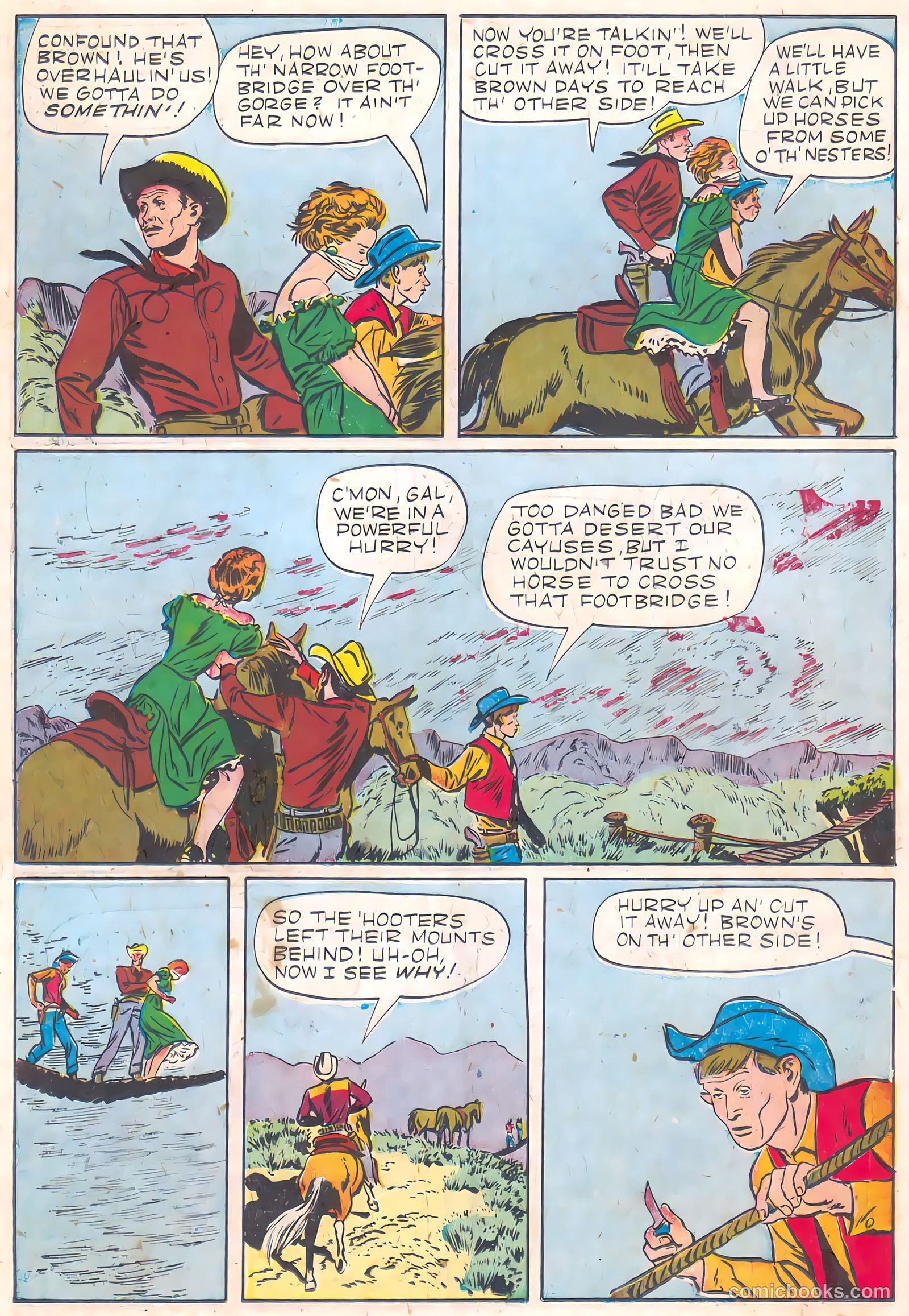 Johnny Mack Brown #5 — page 18 of 36