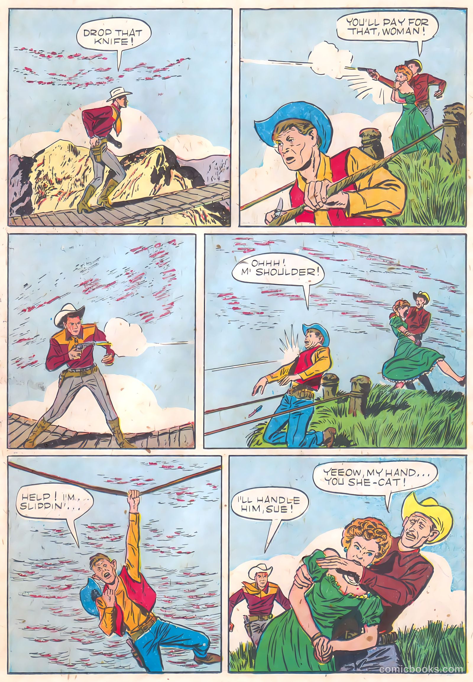 Johnny Mack Brown #5 — page 19 of 36