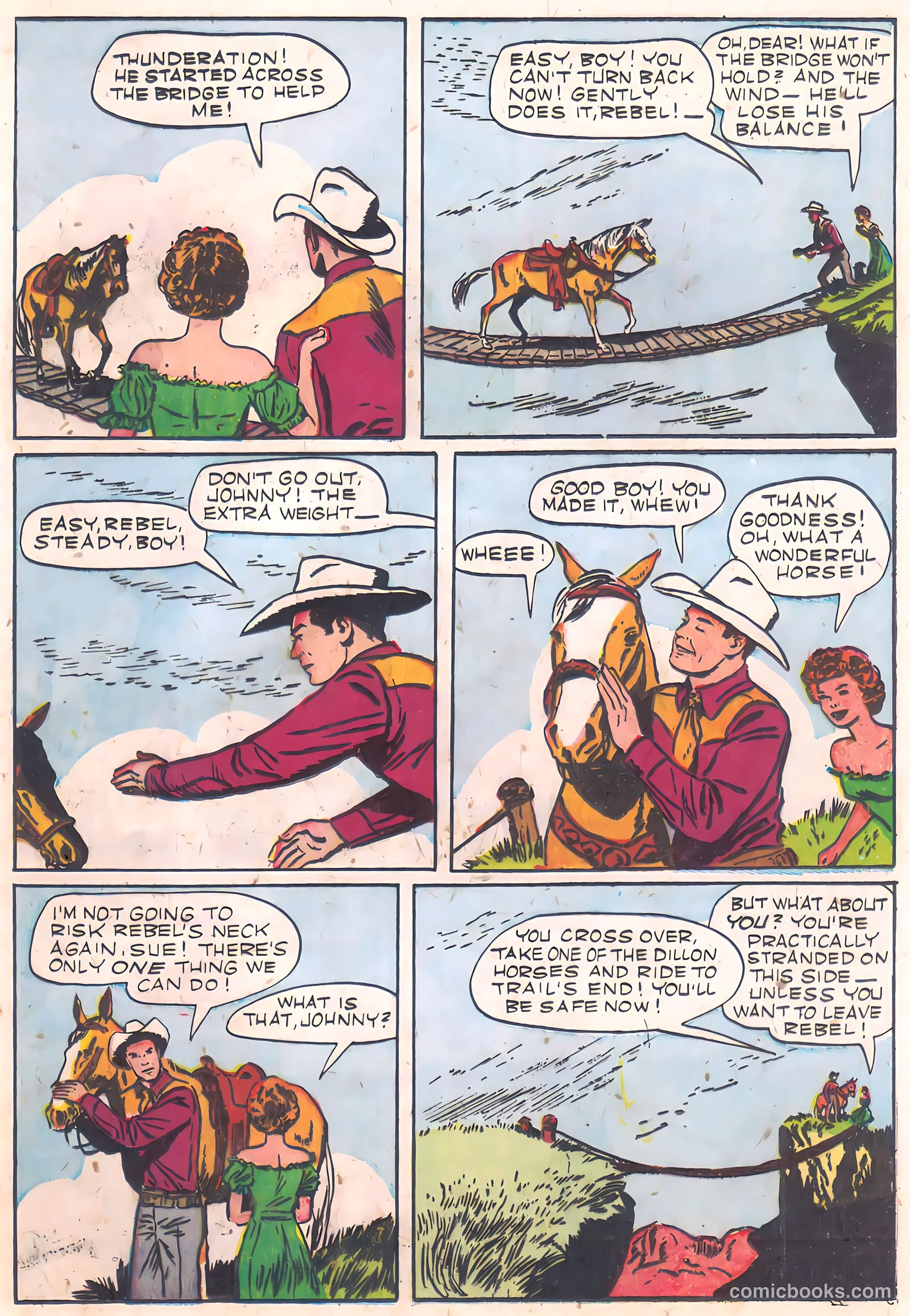Johnny Mack Brown #5 — page 21 of 36